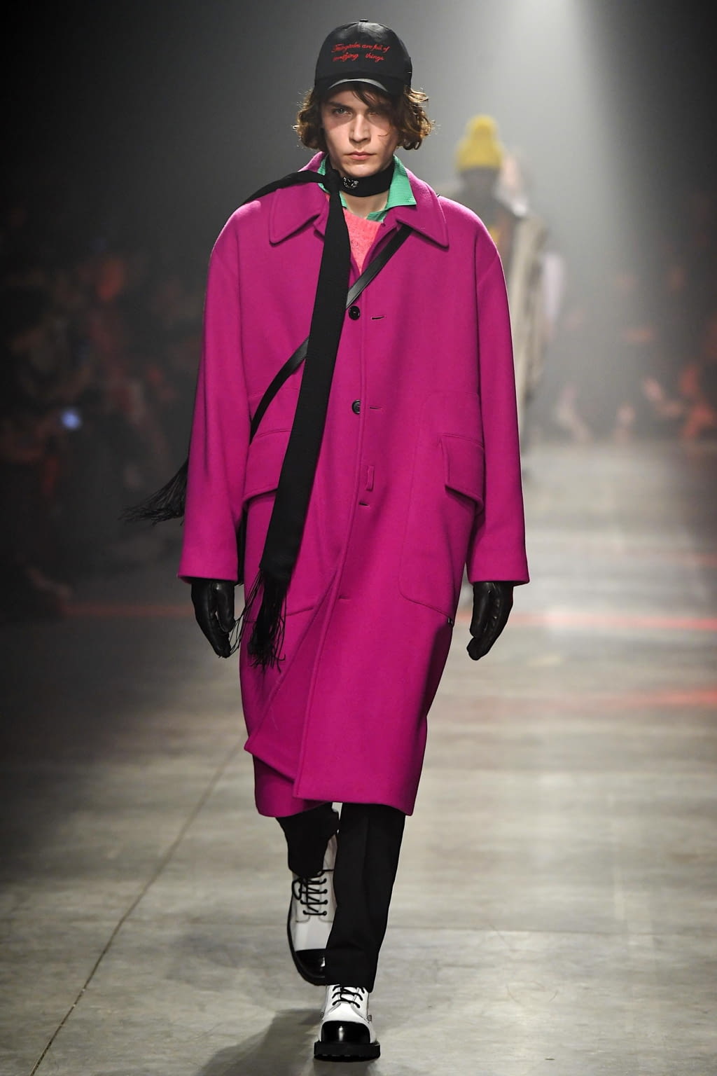Fashion Week Milan Fall/Winter 2020 look 11 from the MSGM collection menswear