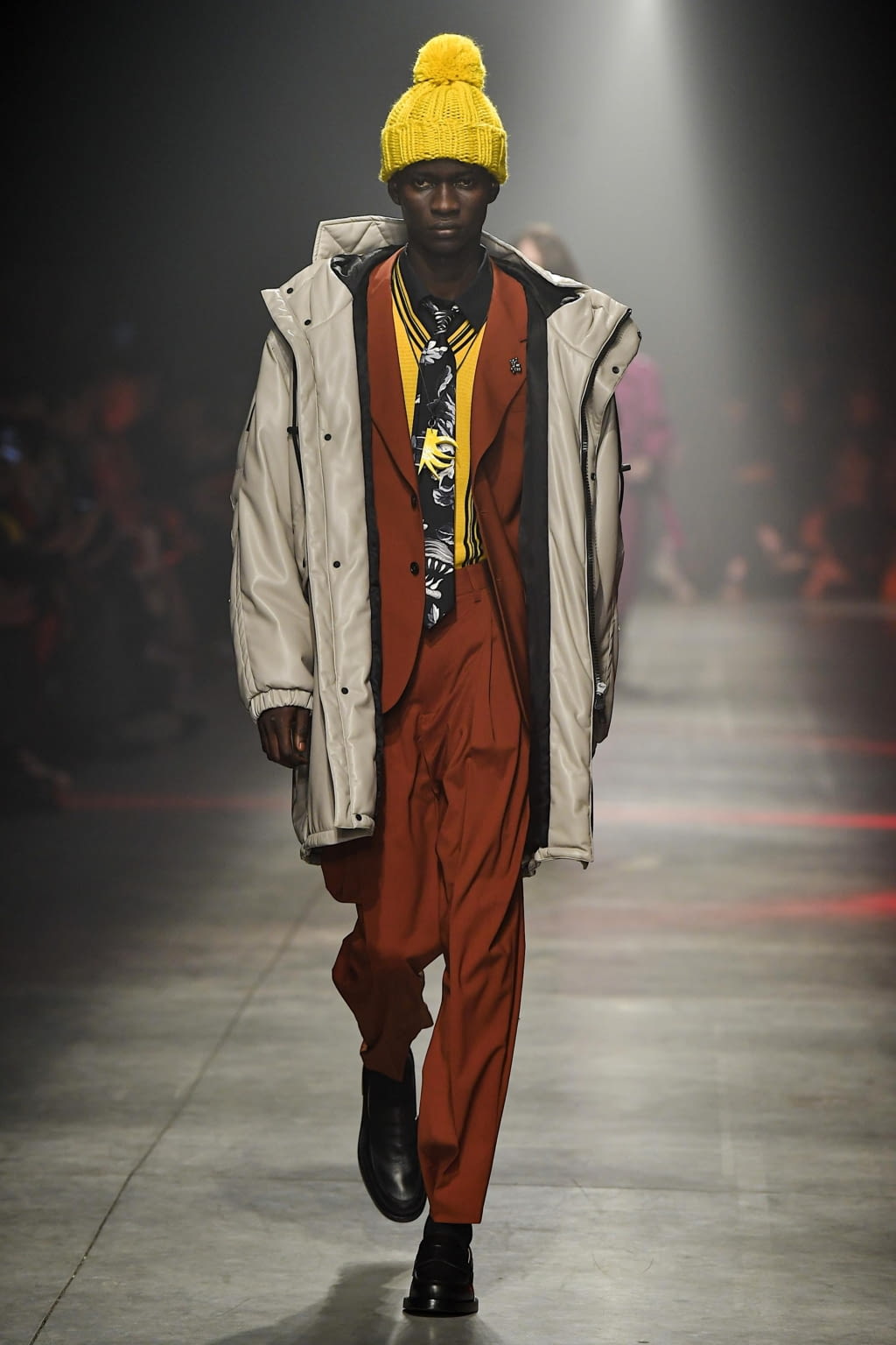 Fashion Week Milan Fall/Winter 2020 look 12 from the MSGM collection menswear