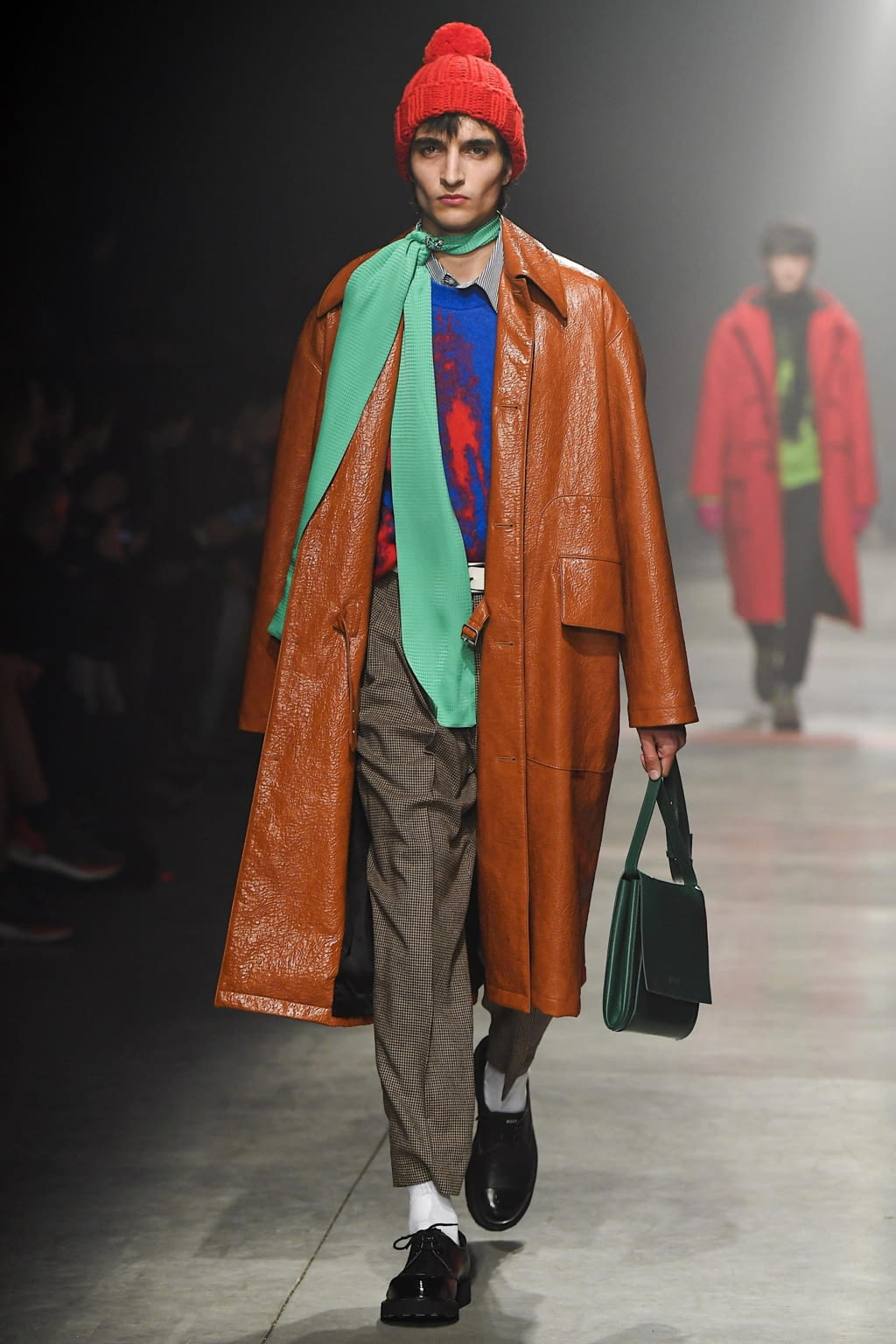 Fashion Week Milan Fall/Winter 2020 look 16 from the MSGM collection menswear