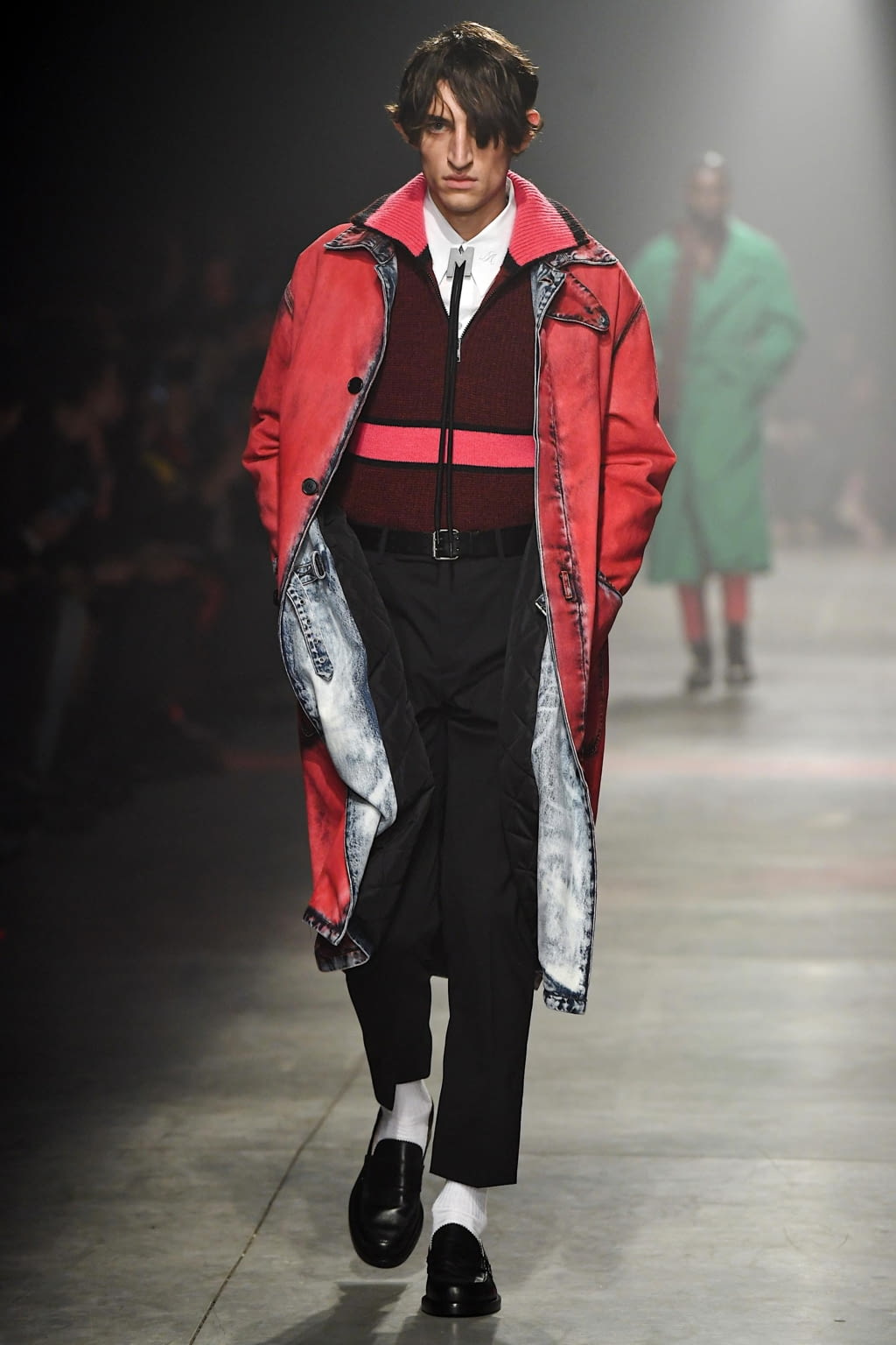 Fashion Week Milan Fall/Winter 2020 look 18 from the MSGM collection 男装