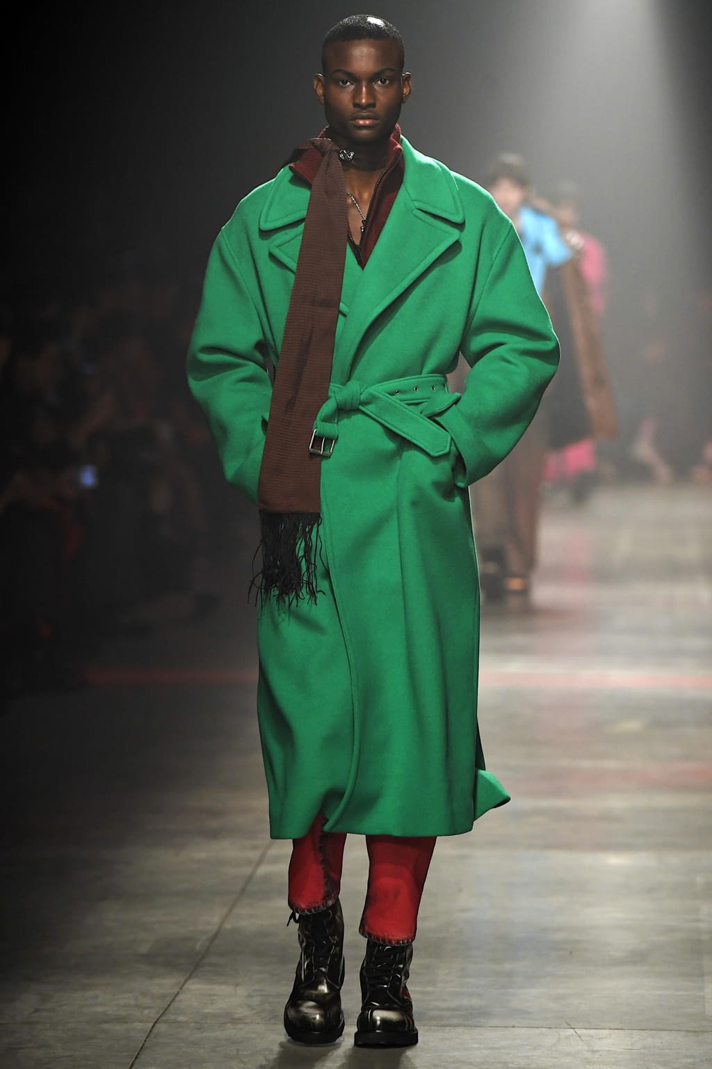 Fashion Week Milan Fall/Winter 2020 look 19 from the MSGM collection menswear
