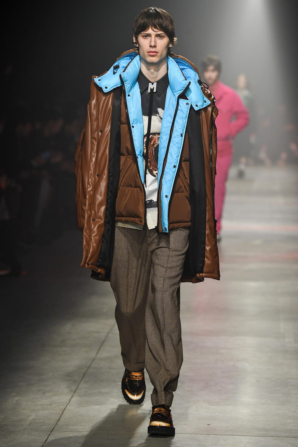 Fashion Week Milan Fall/Winter 2020 look 20 from the MSGM collection 男装