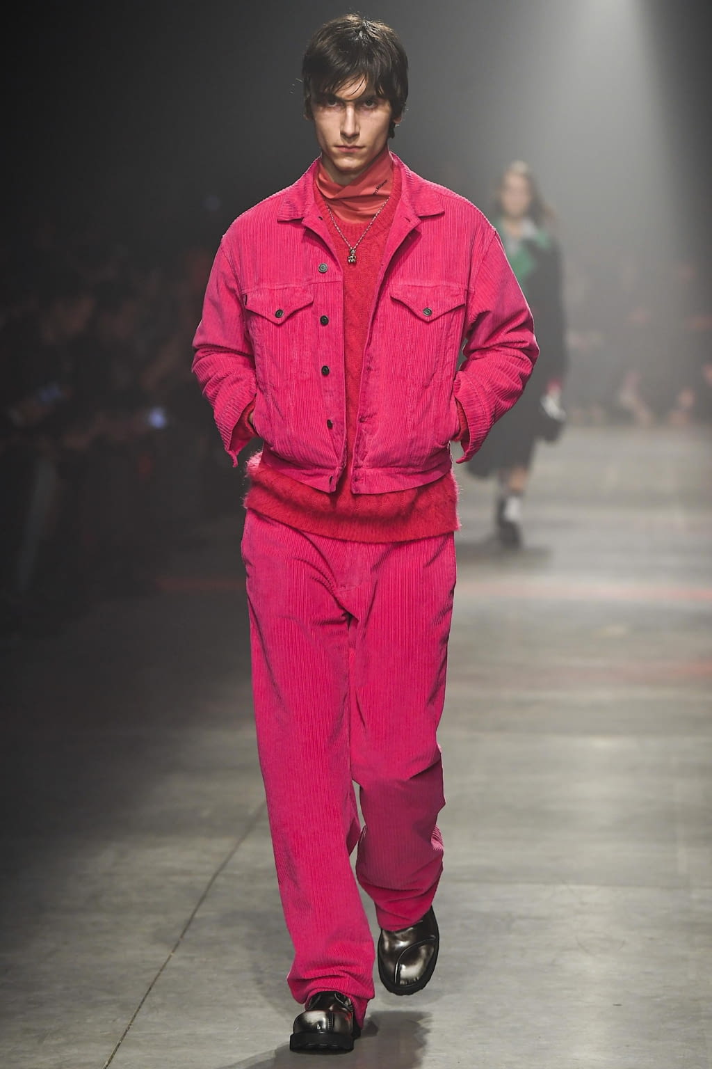 Fashion Week Milan Fall/Winter 2020 look 21 from the MSGM collection 男装