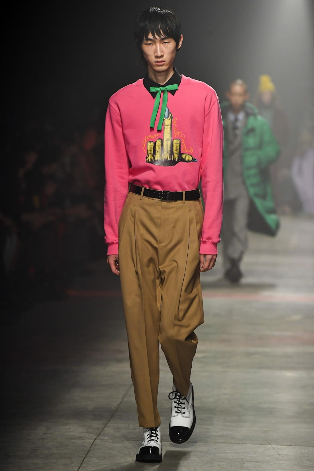 Fashion Week Milan Fall/Winter 2020 look 32 from the MSGM collection 男装
