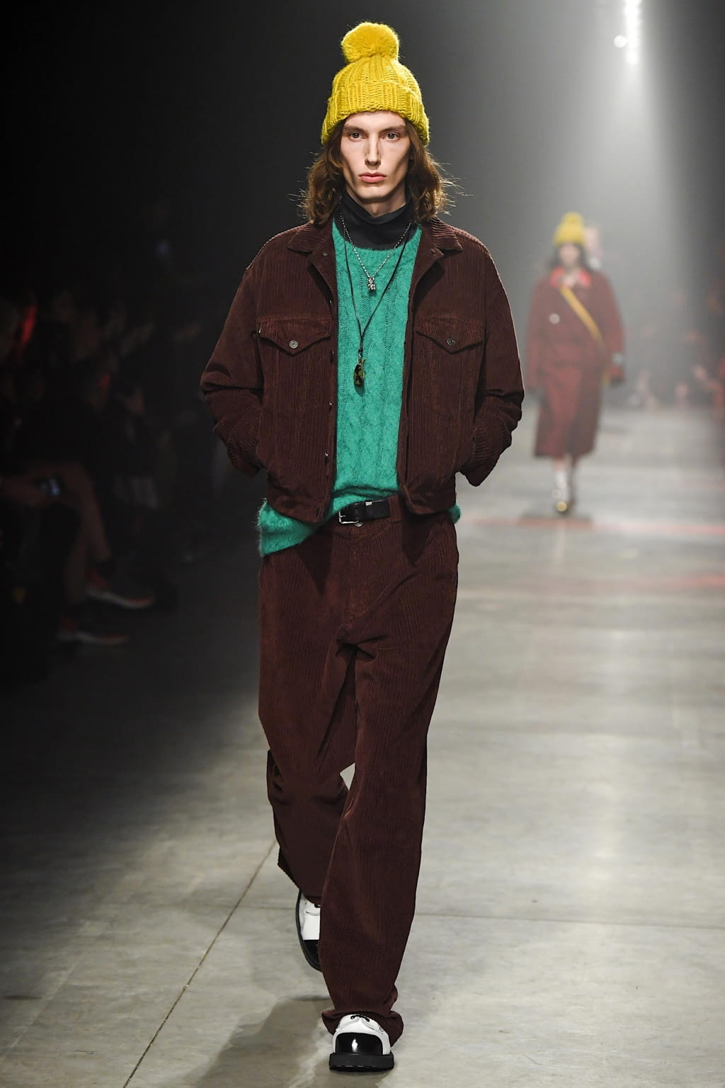 Fashion Week Milan Fall/Winter 2020 look 33 from the MSGM collection 男装