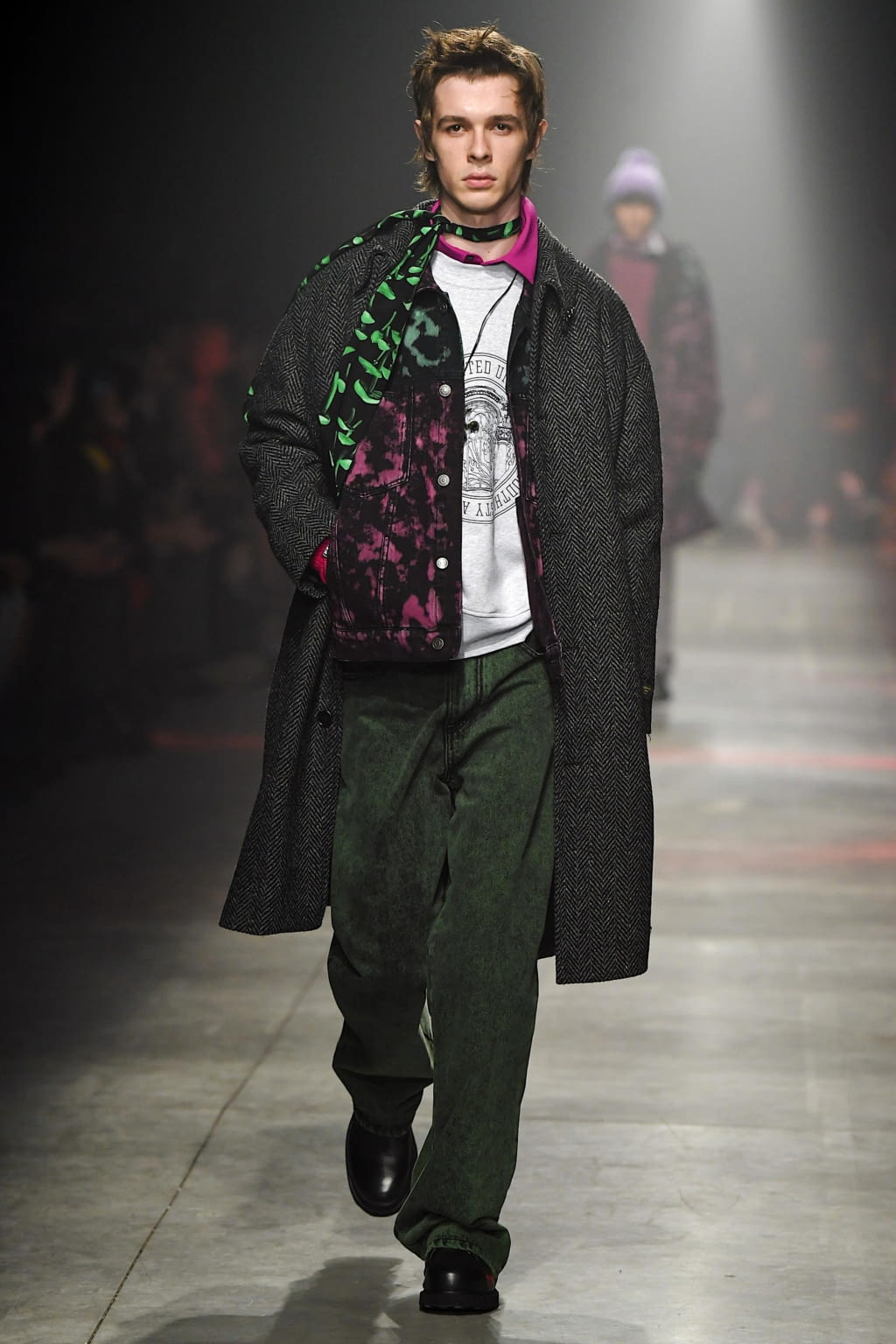 Fashion Week Milan Fall/Winter 2020 look 36 from the MSGM collection menswear
