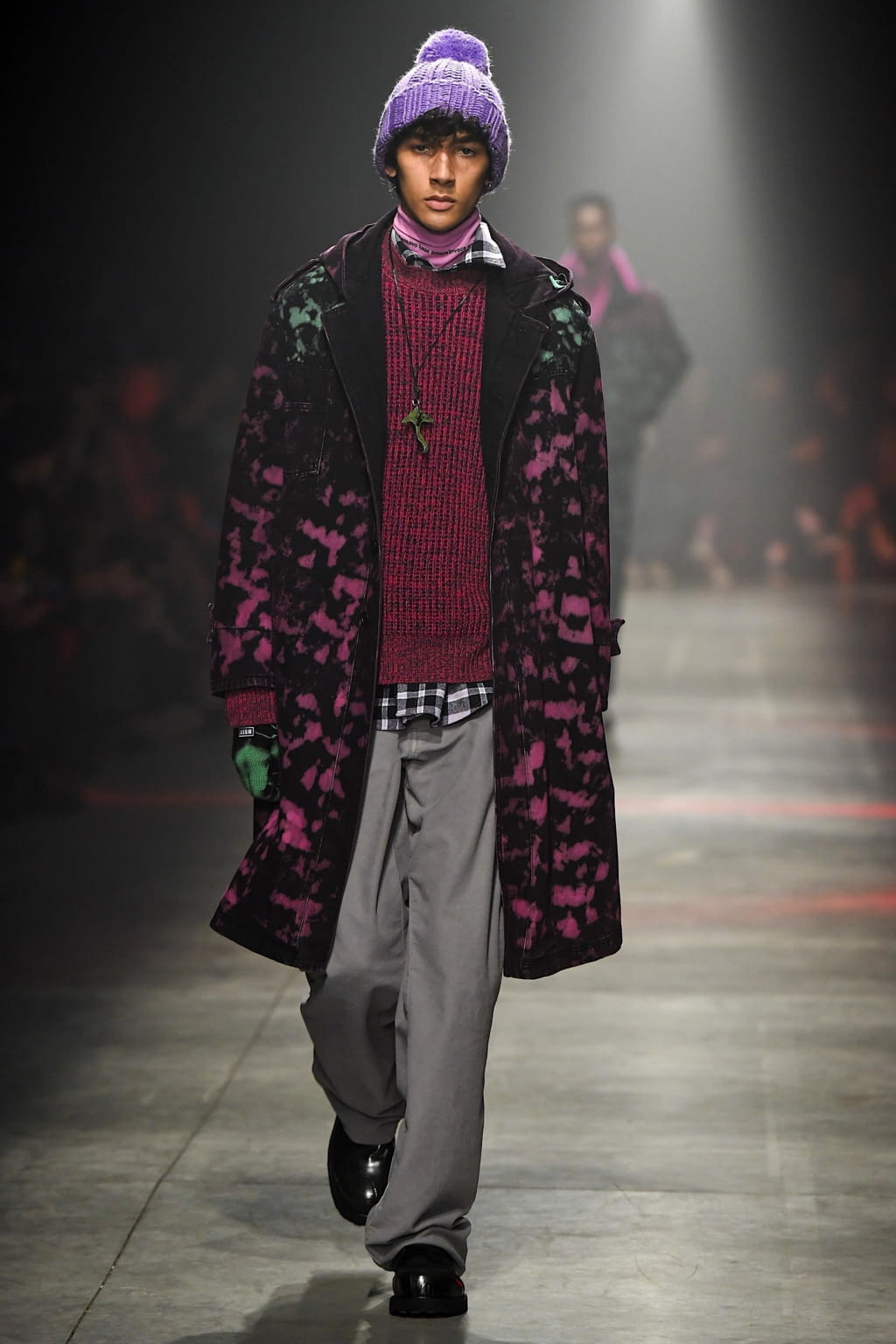 Fashion Week Milan Fall/Winter 2020 look 37 from the MSGM collection 男装