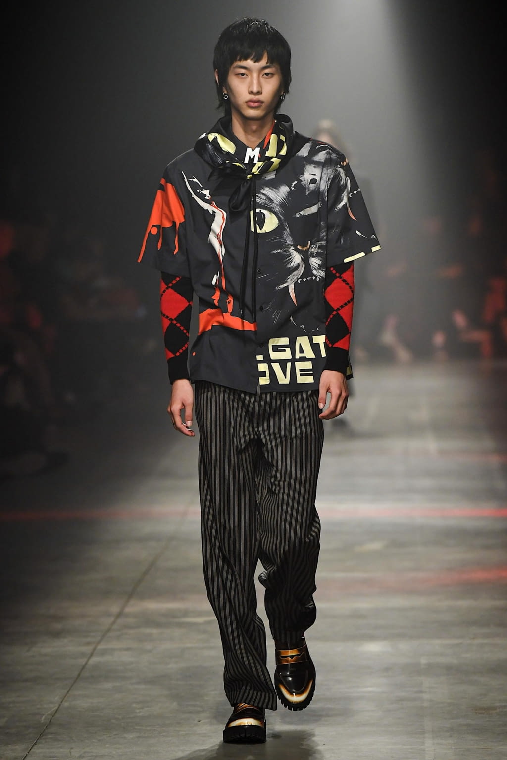 Fashion Week Milan Fall/Winter 2020 look 43 from the MSGM collection menswear