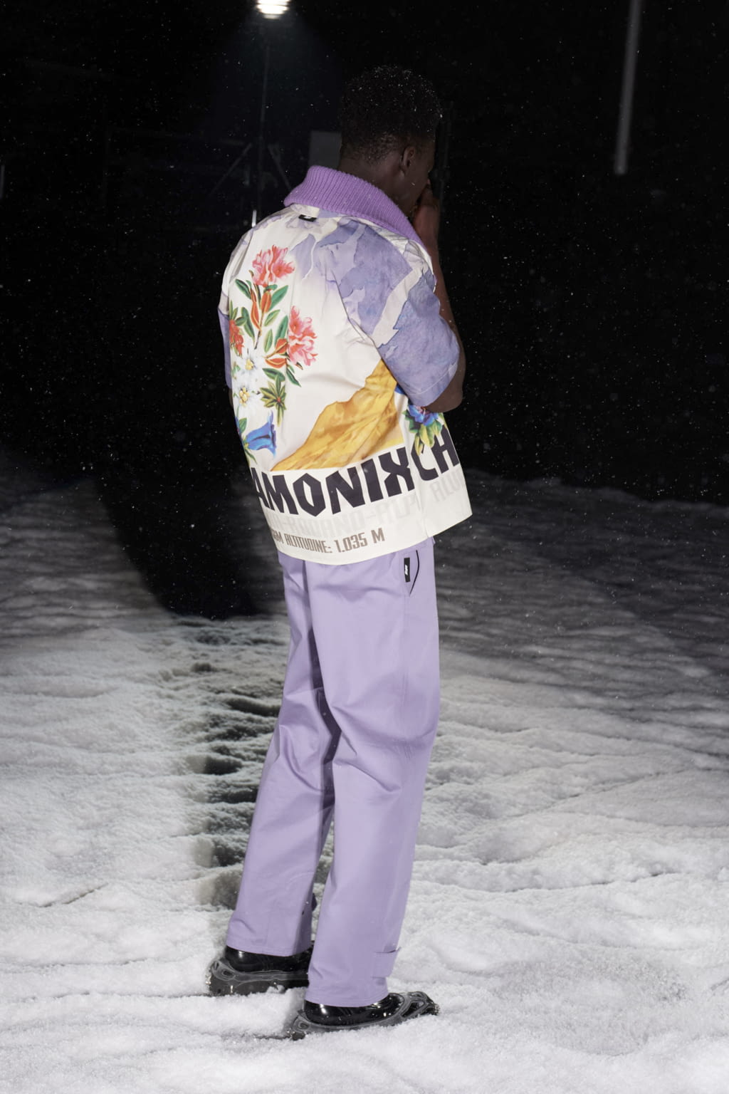 Fashion Week Milan Fall/Winter 2021 look 7 from the MSGM collection menswear