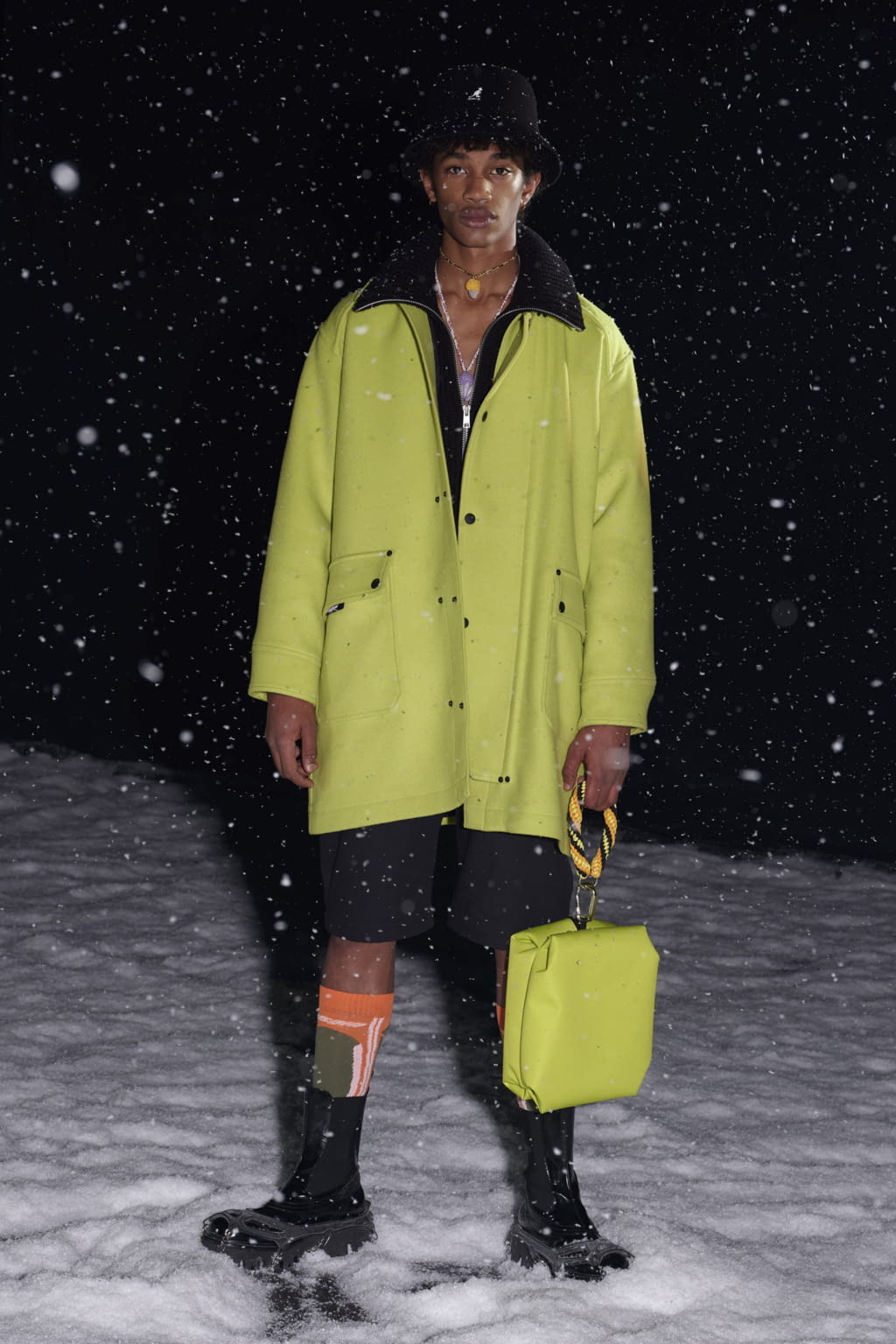 Fashion Week Milan Fall/Winter 2021 look 11 from the MSGM collection menswear
