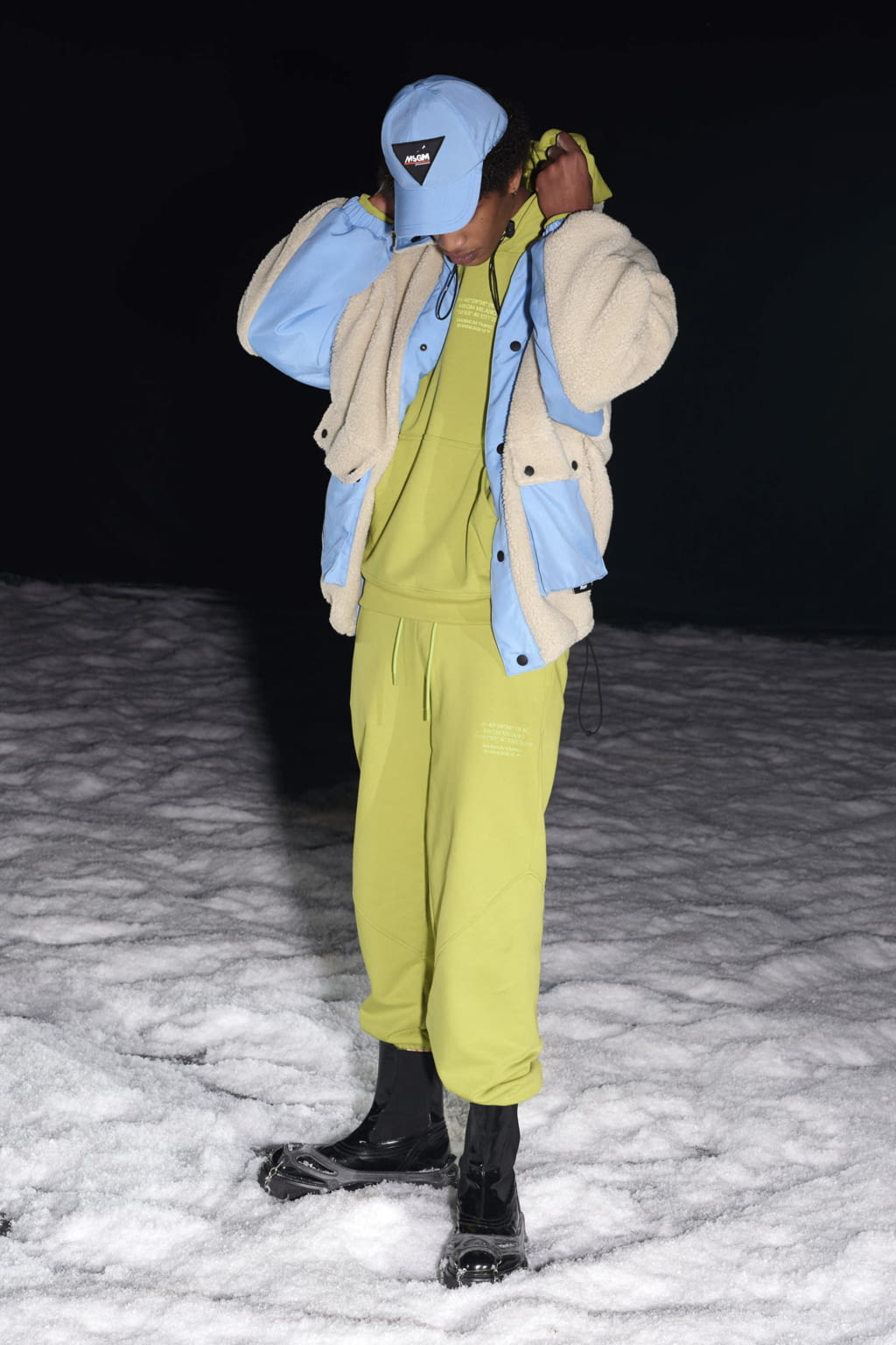 Fashion Week Milan Fall/Winter 2021 look 17 from the MSGM collection menswear