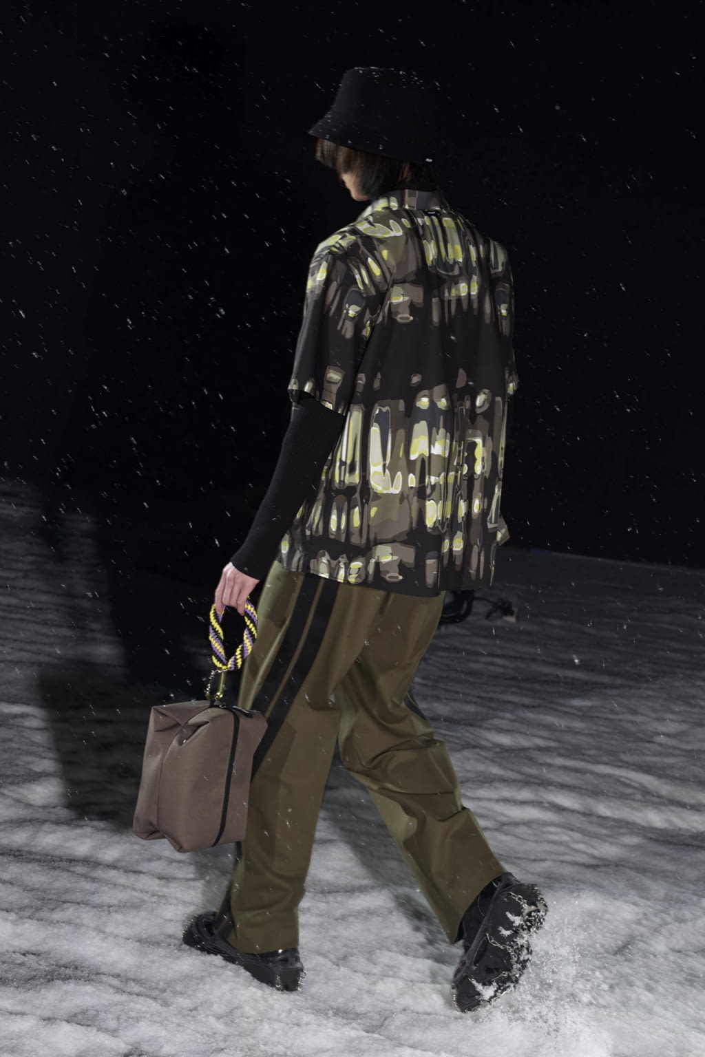 Fashion Week Milan Fall/Winter 2021 look 26 from the MSGM collection 男装