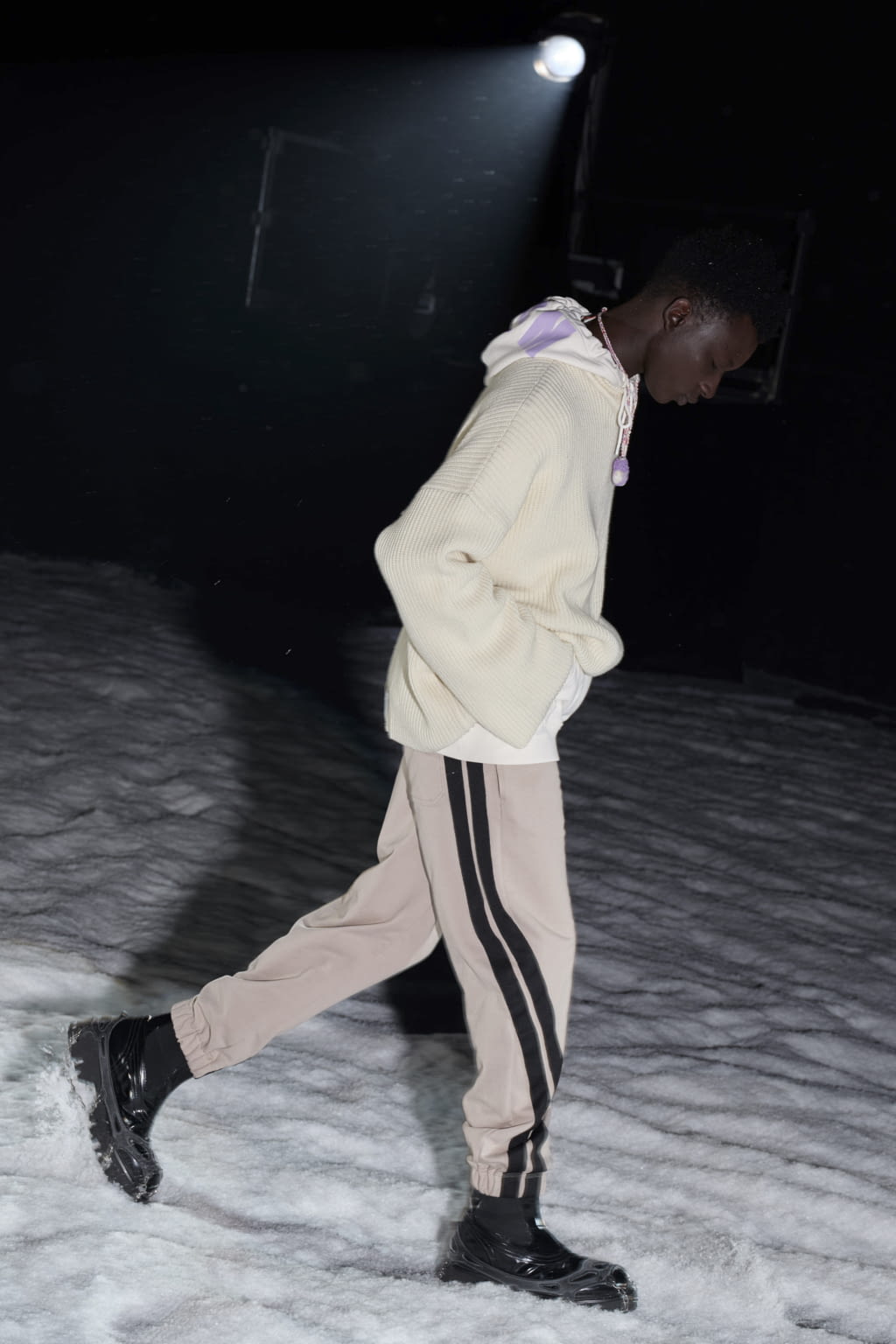 Fashion Week Milan Fall/Winter 2021 look 34 from the MSGM collection 男装