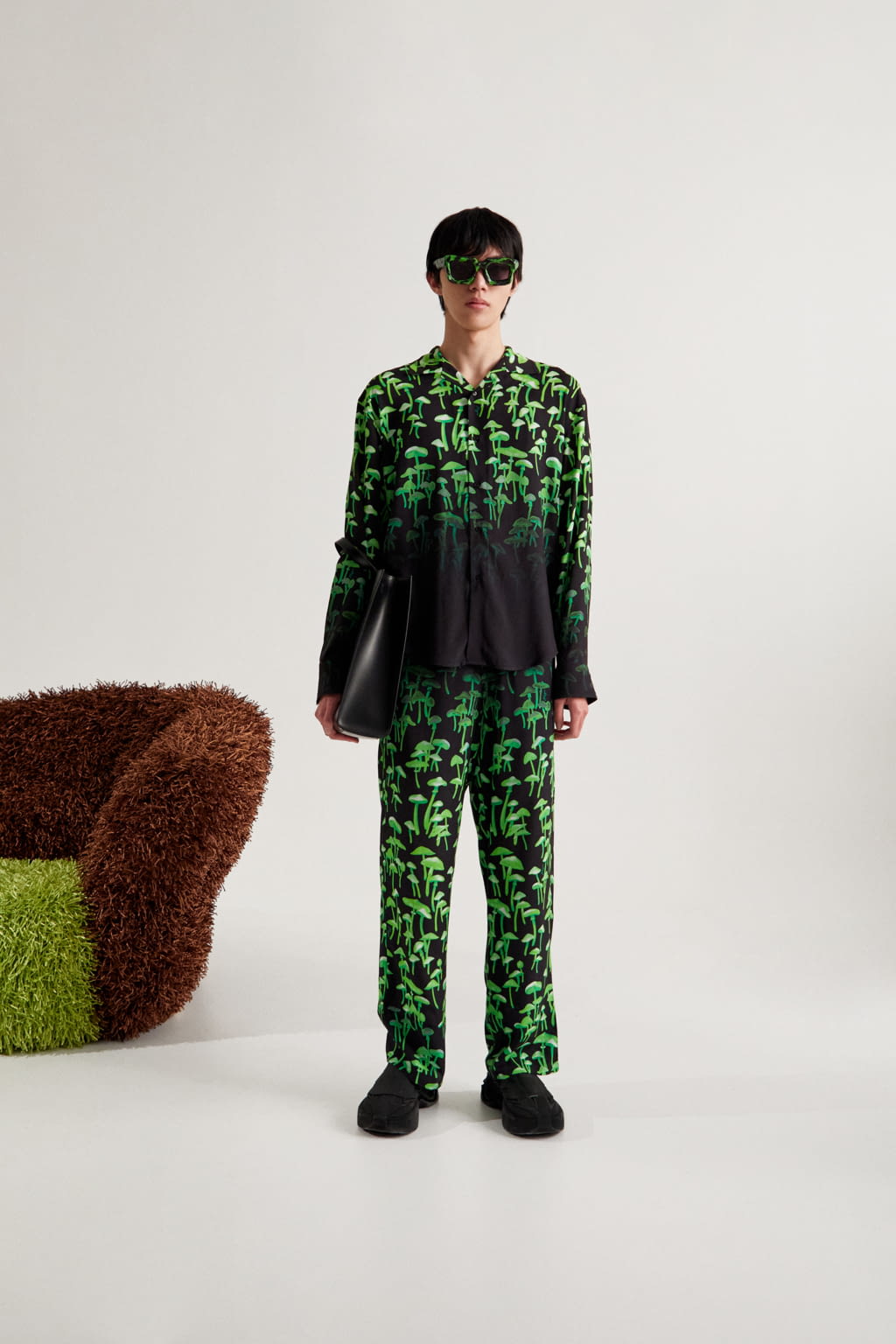 Fashion Week Milan Fall/Winter 2022 look 10 from the MSGM collection 男装