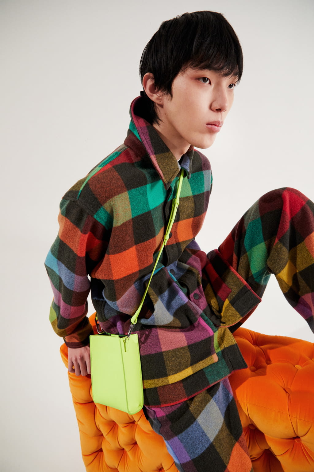 Fashion Week Milan Fall/Winter 2022 look 19 from the MSGM collection 男装