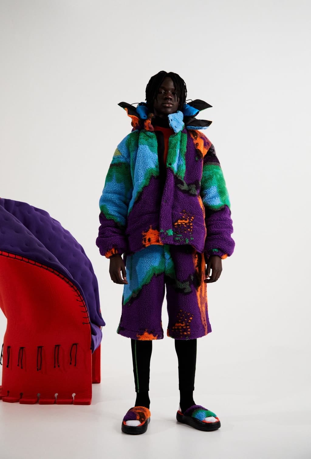 Fashion Week Milan Fall/Winter 2022 look 21 from the MSGM collection menswear