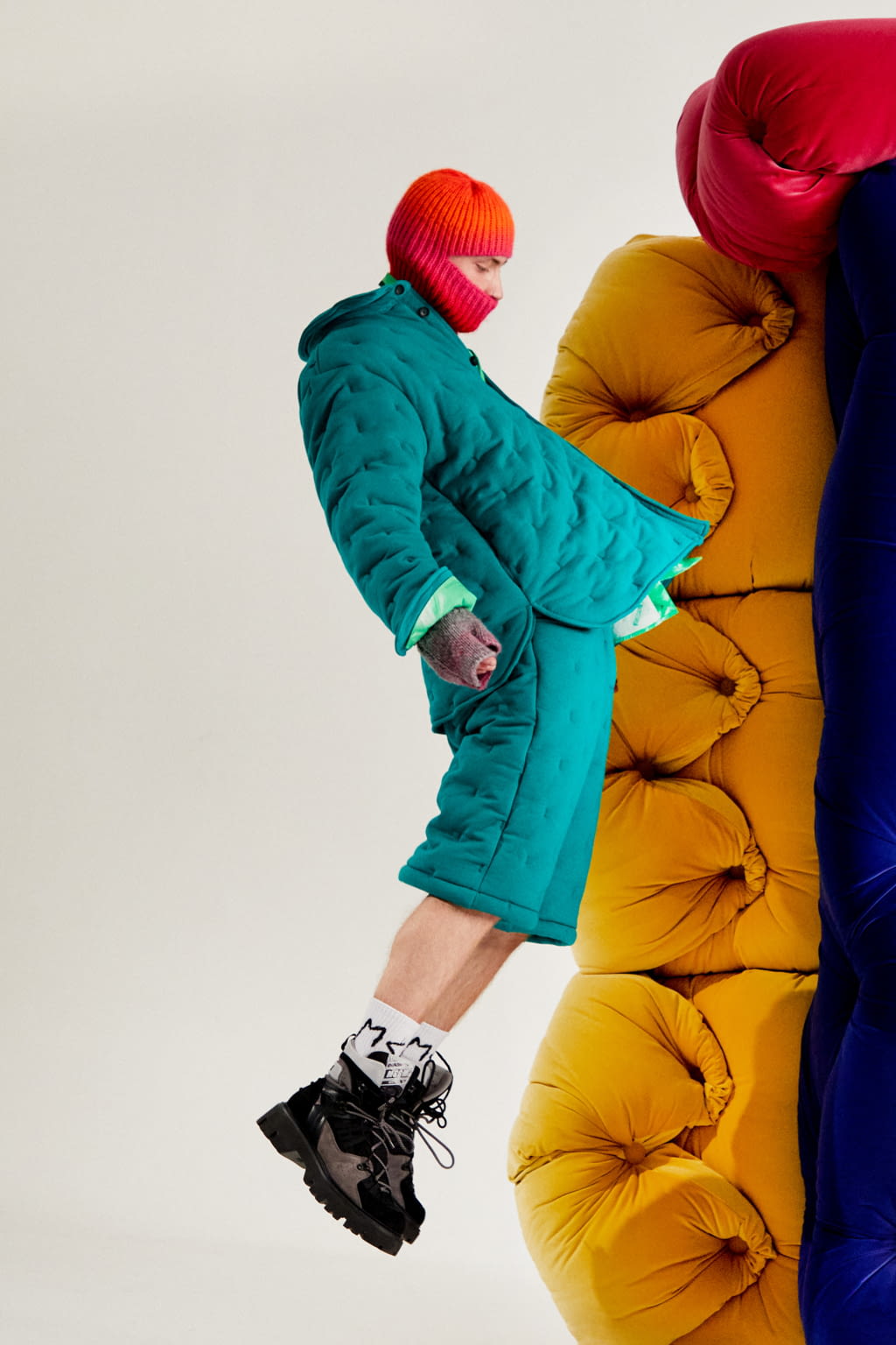 Fashion Week Milan Fall/Winter 2022 look 24 from the MSGM collection 男装