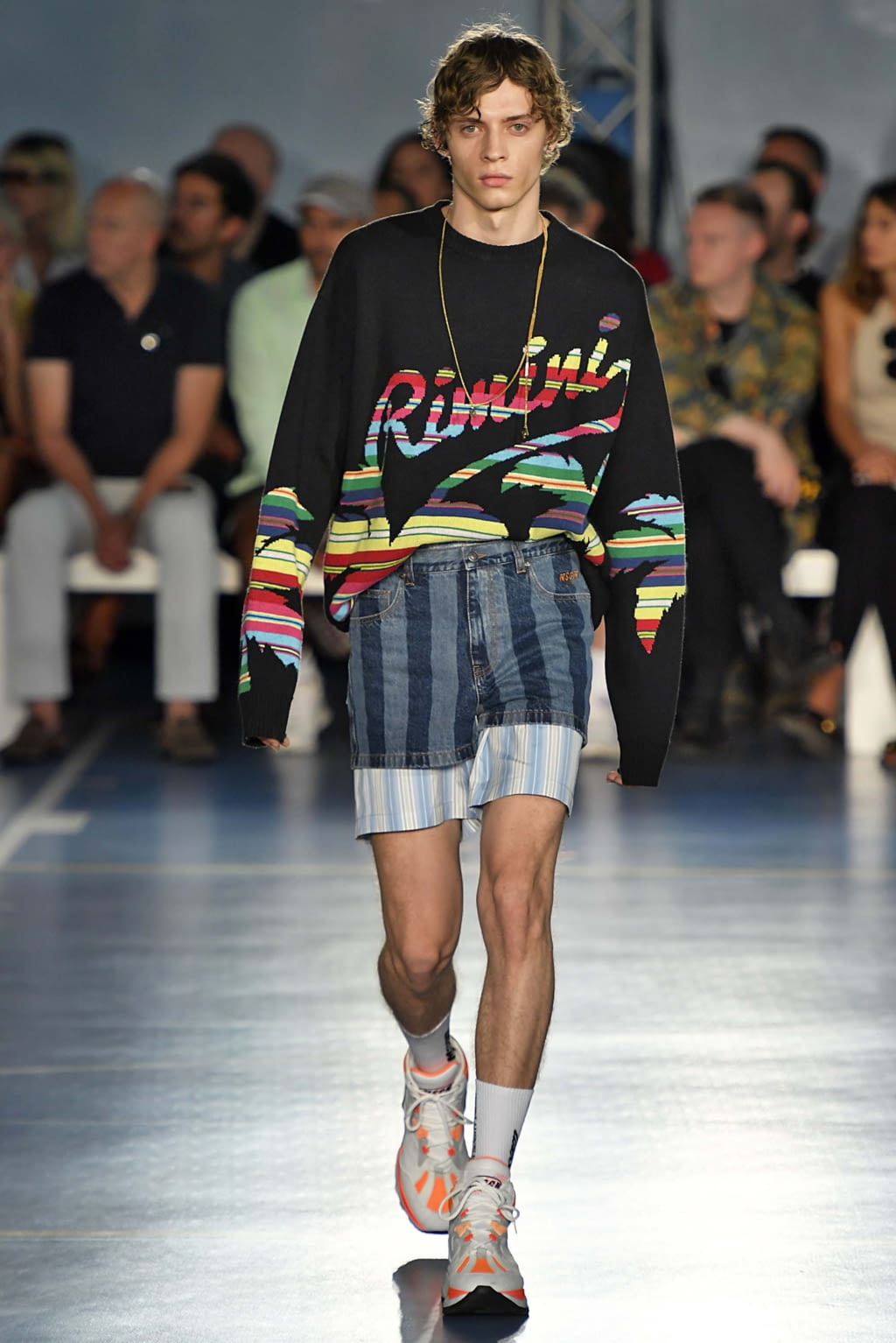 Fashion Week Milan Spring/Summer 2019 look 2 from the MSGM collection 男装