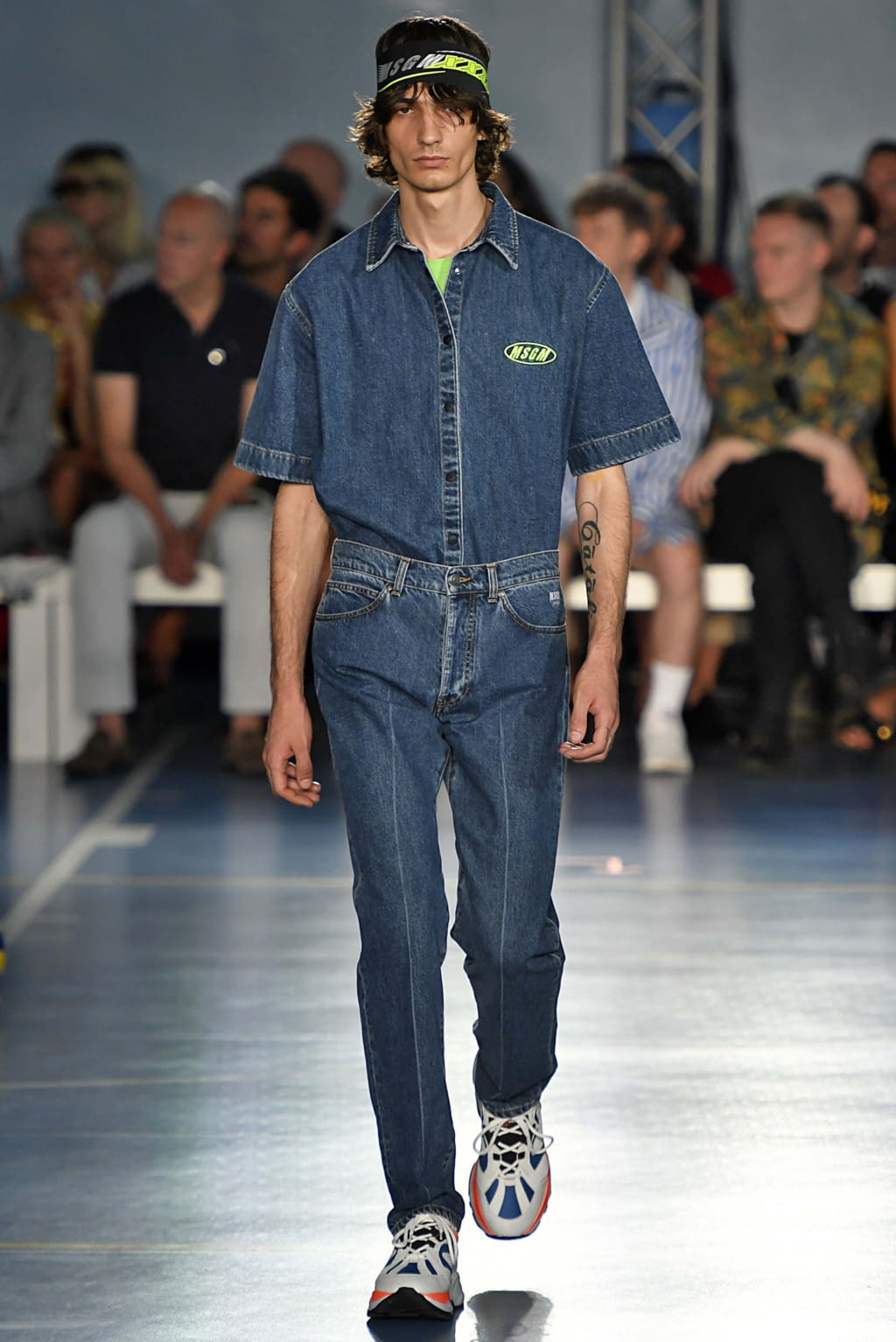 Fashion Week Milan Spring/Summer 2019 look 3 from the MSGM collection 男装