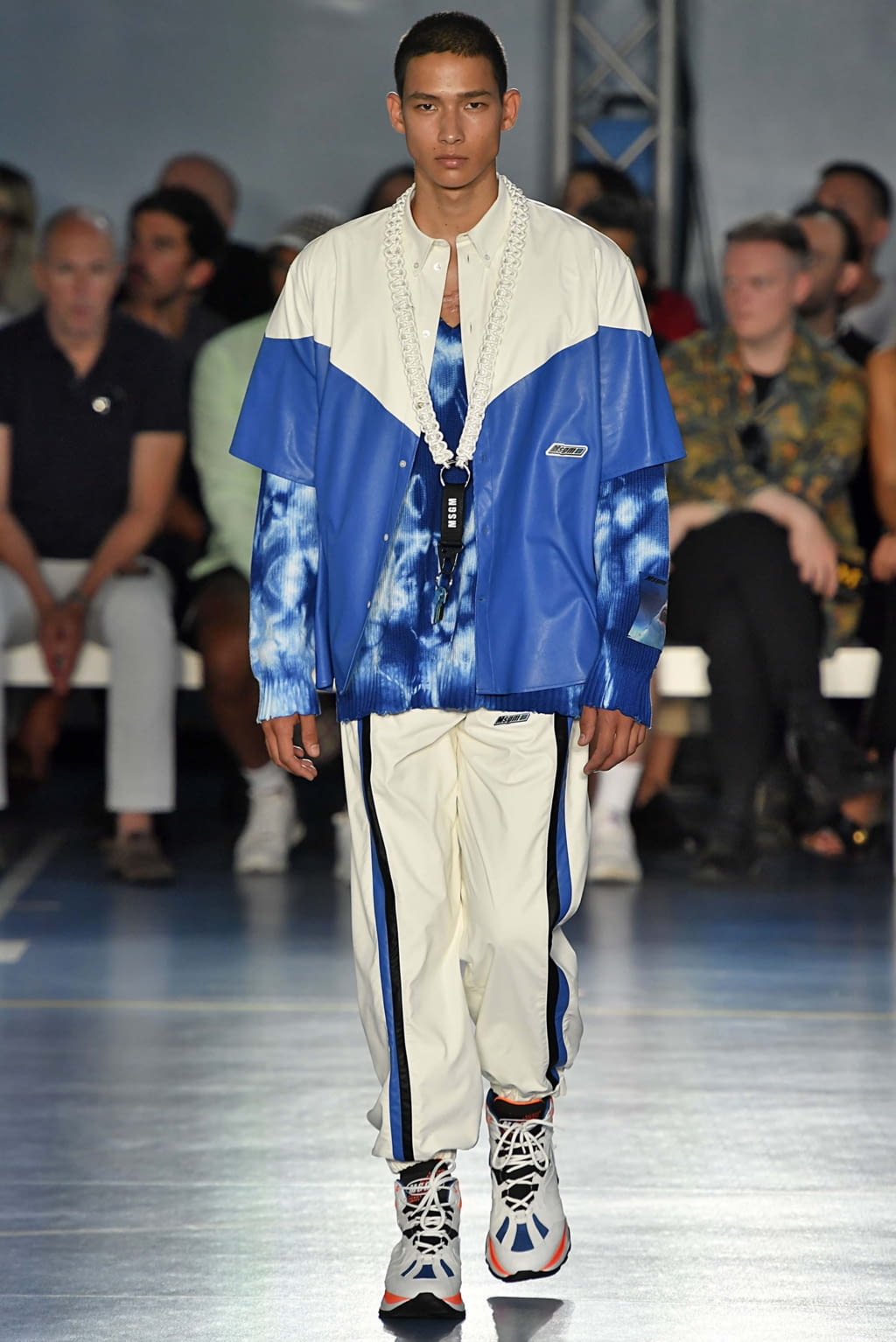 Fashion Week Milan Spring/Summer 2019 look 6 from the MSGM collection 男装