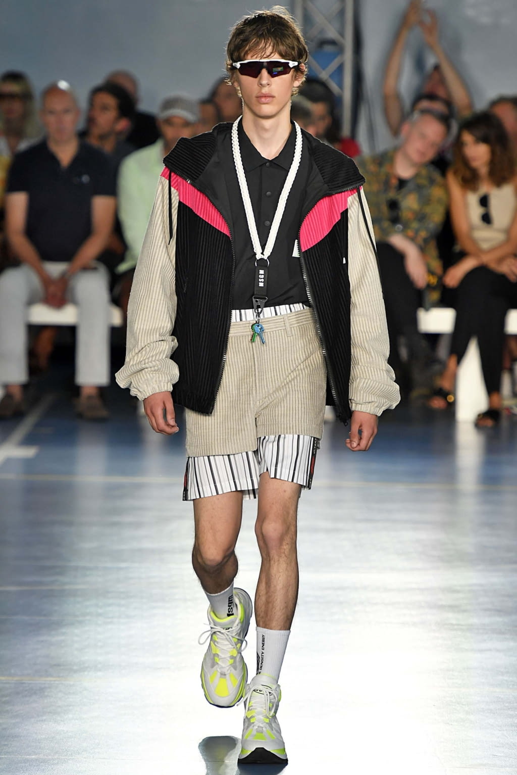 Fashion Week Milan Spring/Summer 2019 look 12 from the MSGM collection menswear