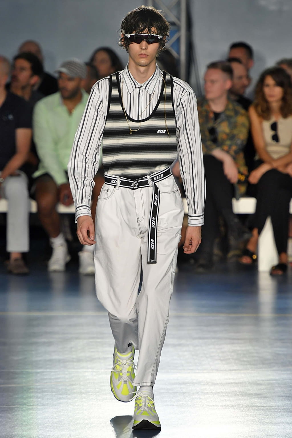 Fashion Week Milan Spring/Summer 2019 look 13 from the MSGM collection menswear