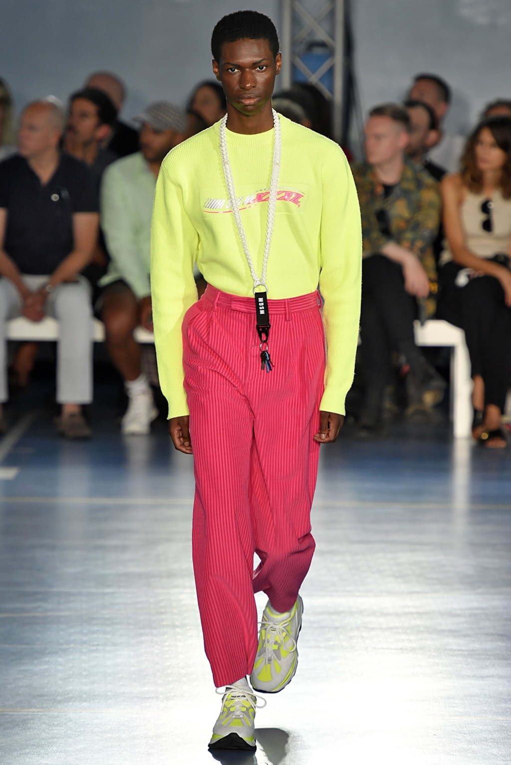 Fashion Week Milan Spring/Summer 2019 look 15 from the MSGM collection menswear