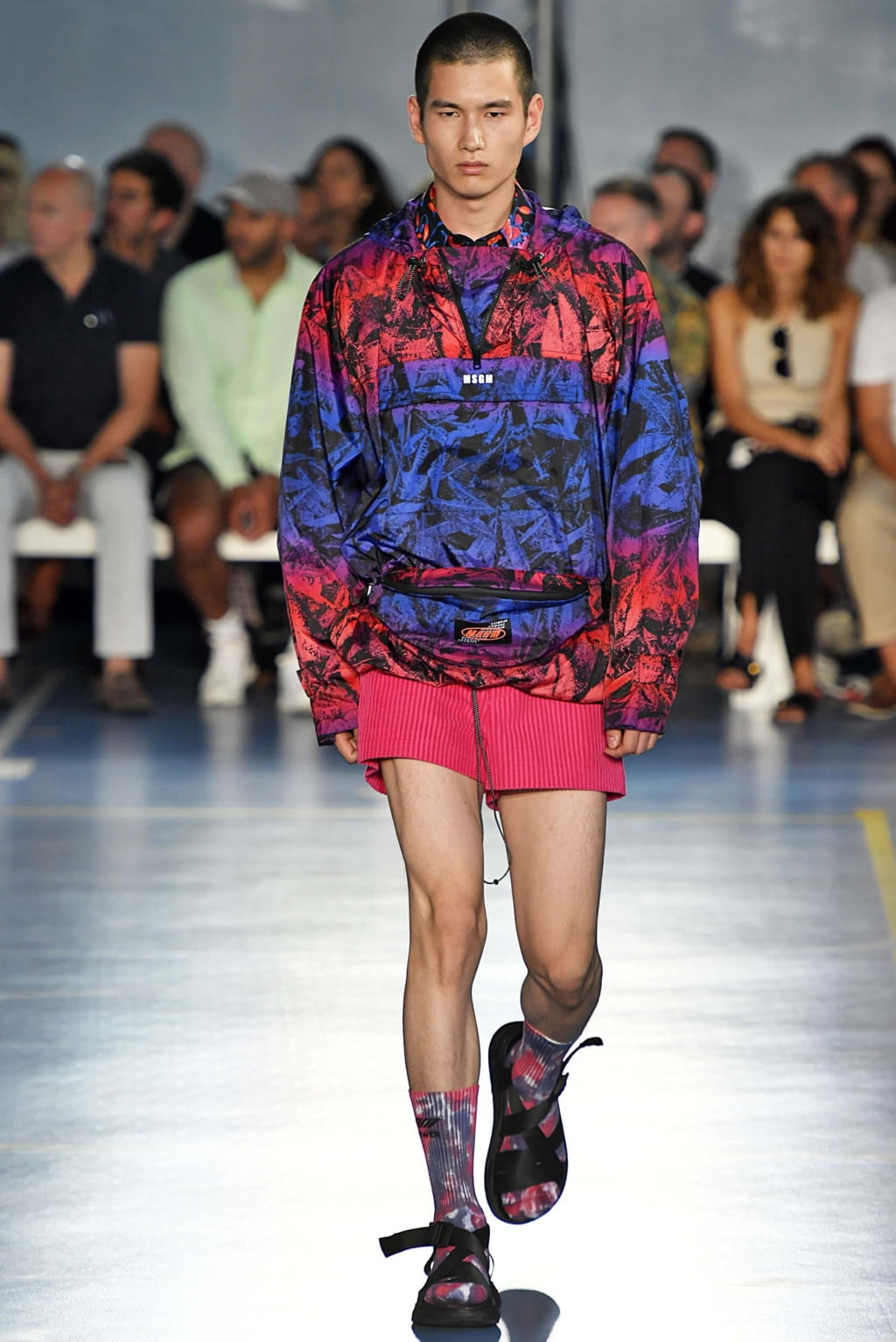 Fashion Week Milan Spring/Summer 2019 look 18 from the MSGM collection 男装