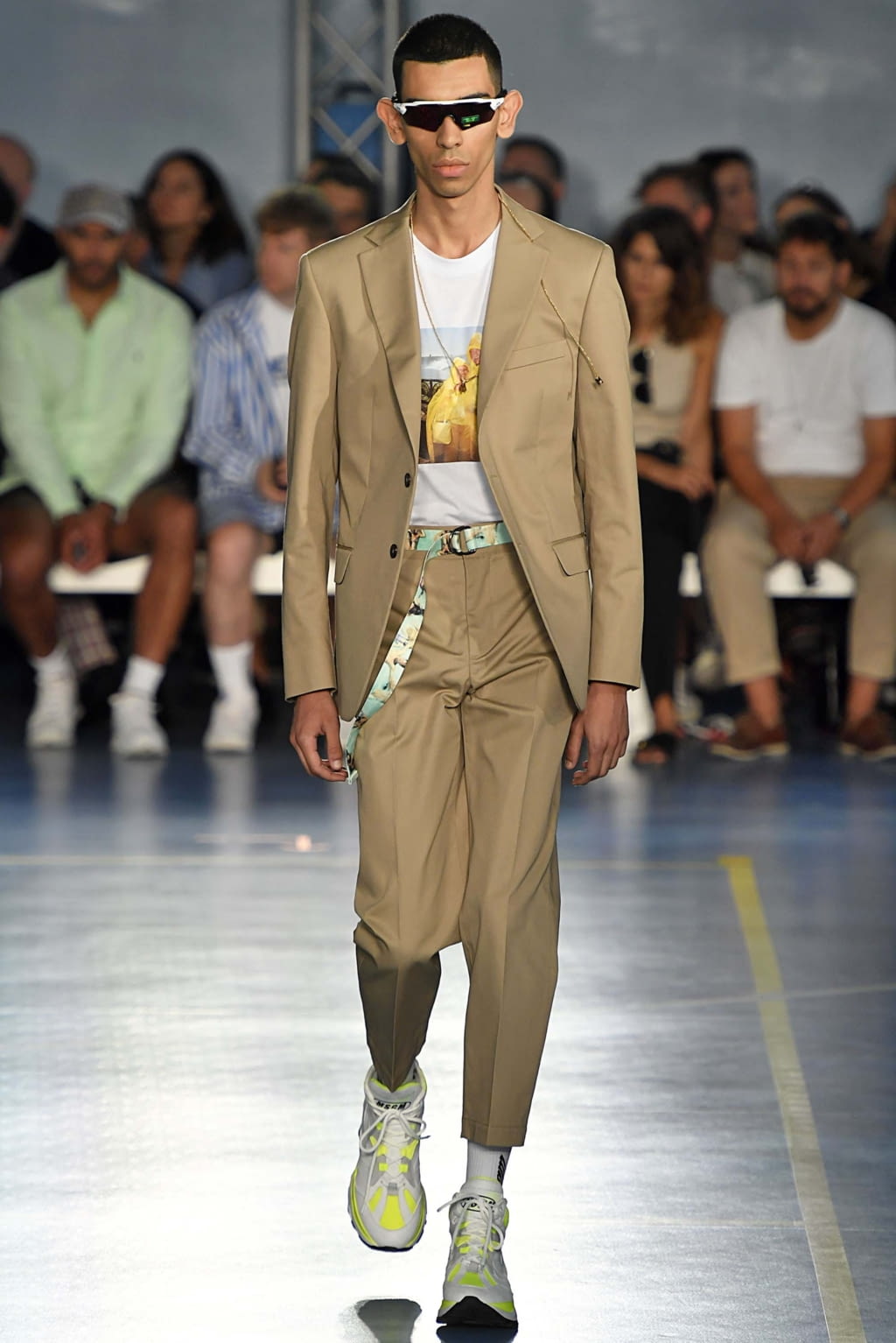 Fashion Week Milan Spring/Summer 2019 look 24 from the MSGM collection 男装
