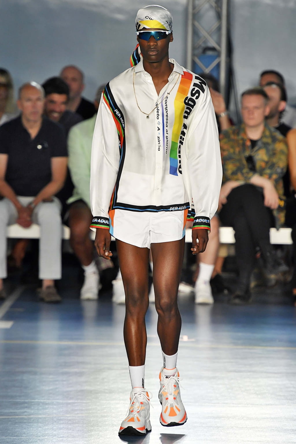 Fashion Week Milan Spring/Summer 2019 look 27 from the MSGM collection menswear