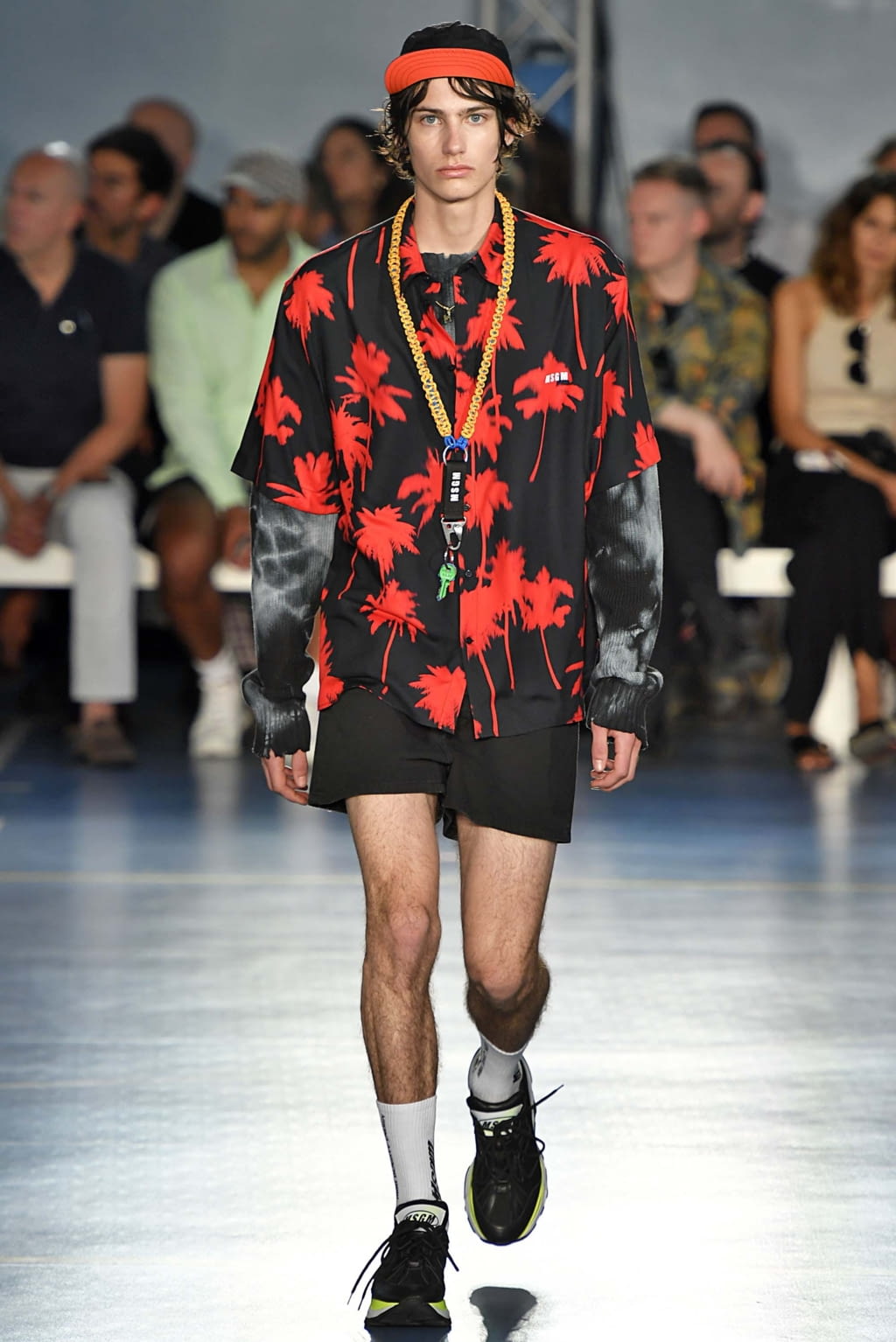 Fashion Week Milan Spring/Summer 2019 look 34 from the MSGM collection 男装