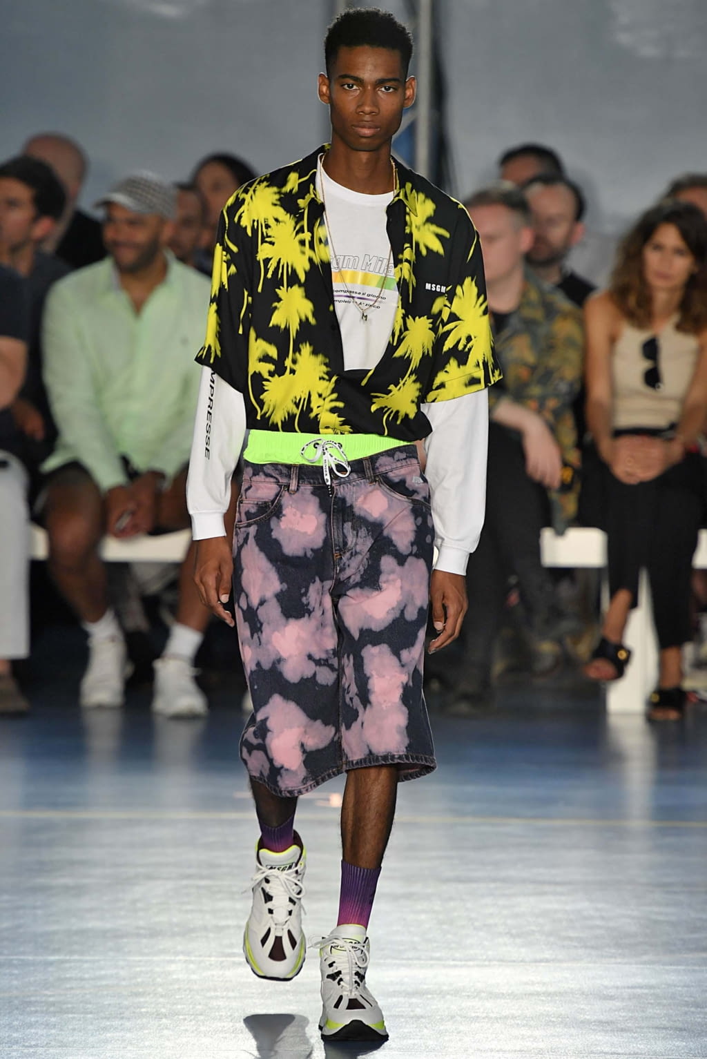 Fashion Week Milan Spring/Summer 2019 look 39 from the MSGM collection menswear