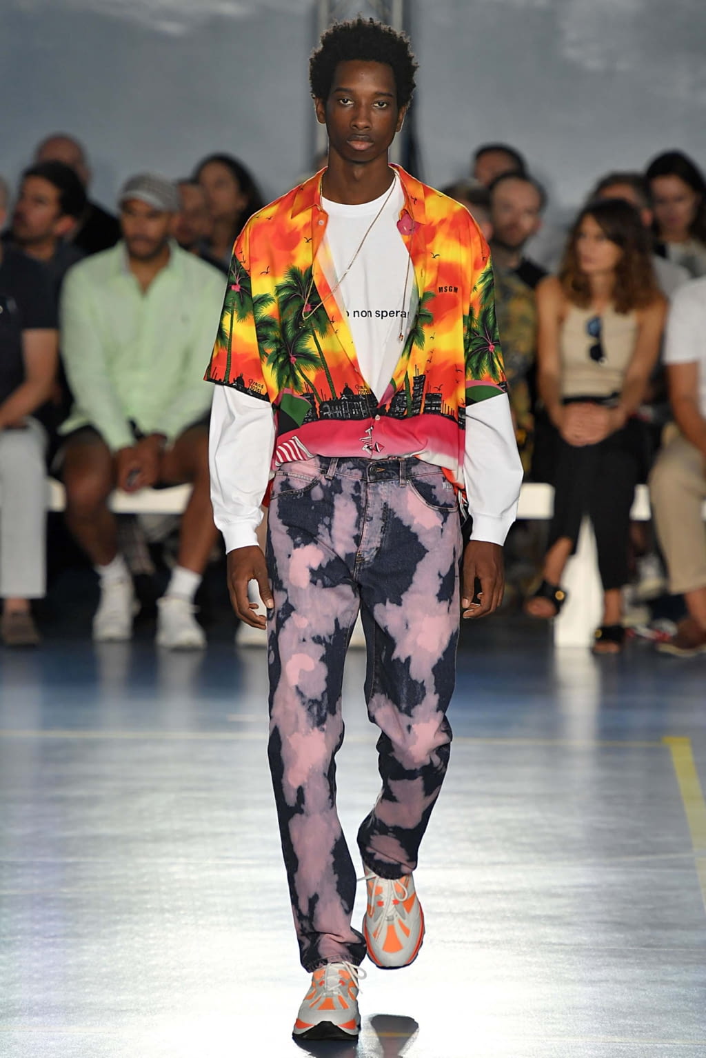 Fashion Week Milan Spring/Summer 2019 look 41 from the MSGM collection menswear