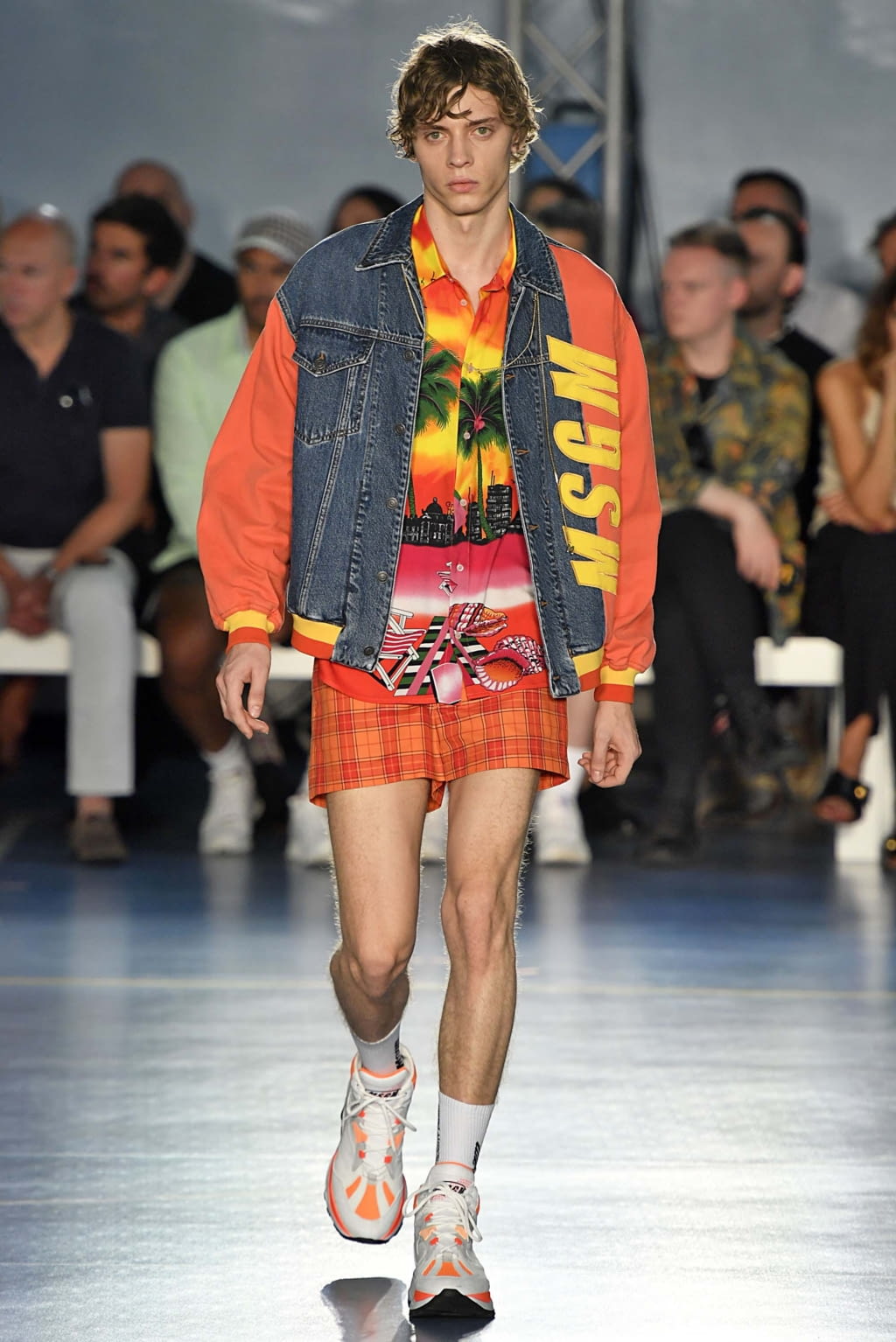 Fashion Week Milan Spring/Summer 2019 look 43 from the MSGM collection 男装