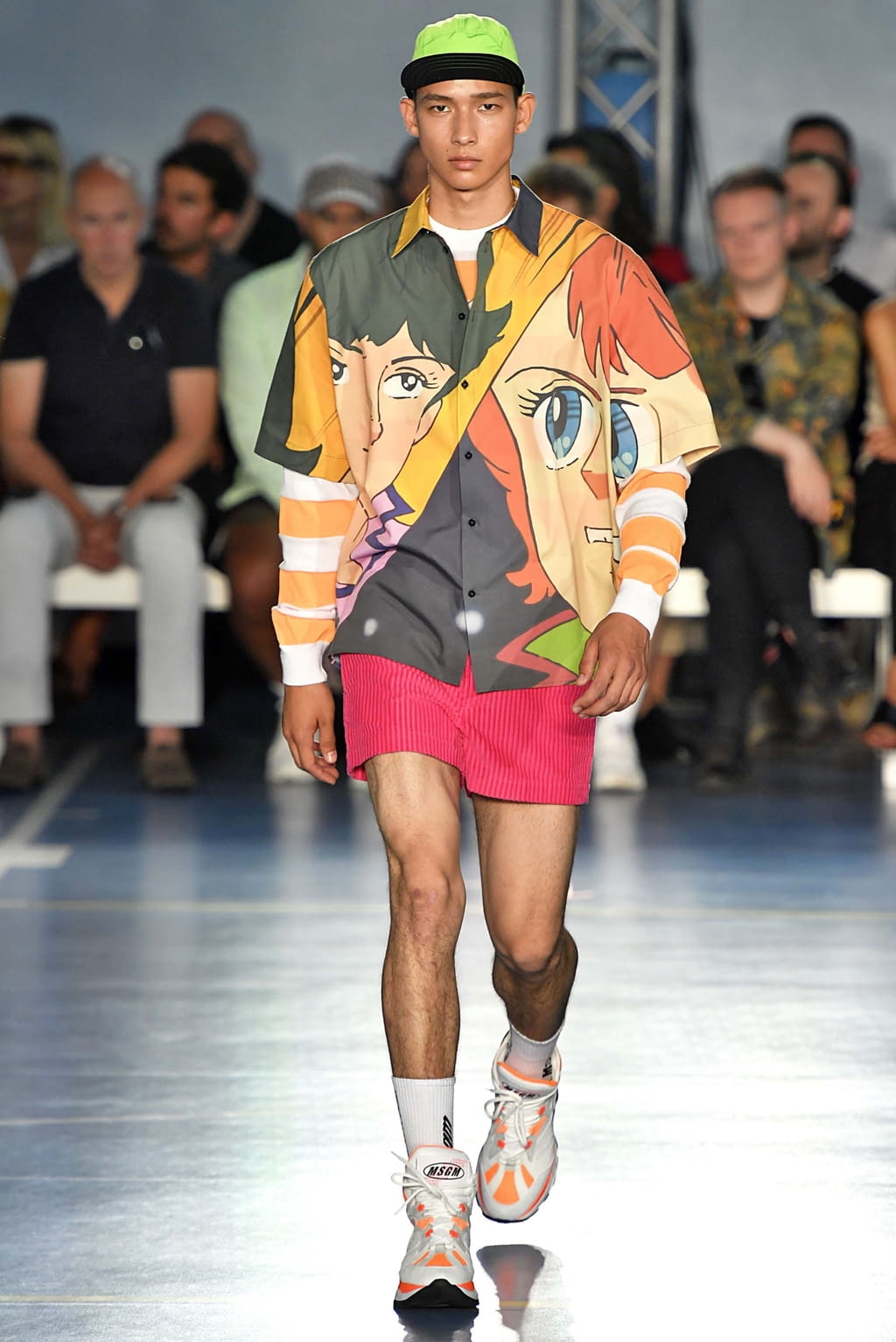 Fashion Week Milan Spring/Summer 2019 look 44 from the MSGM collection 男装