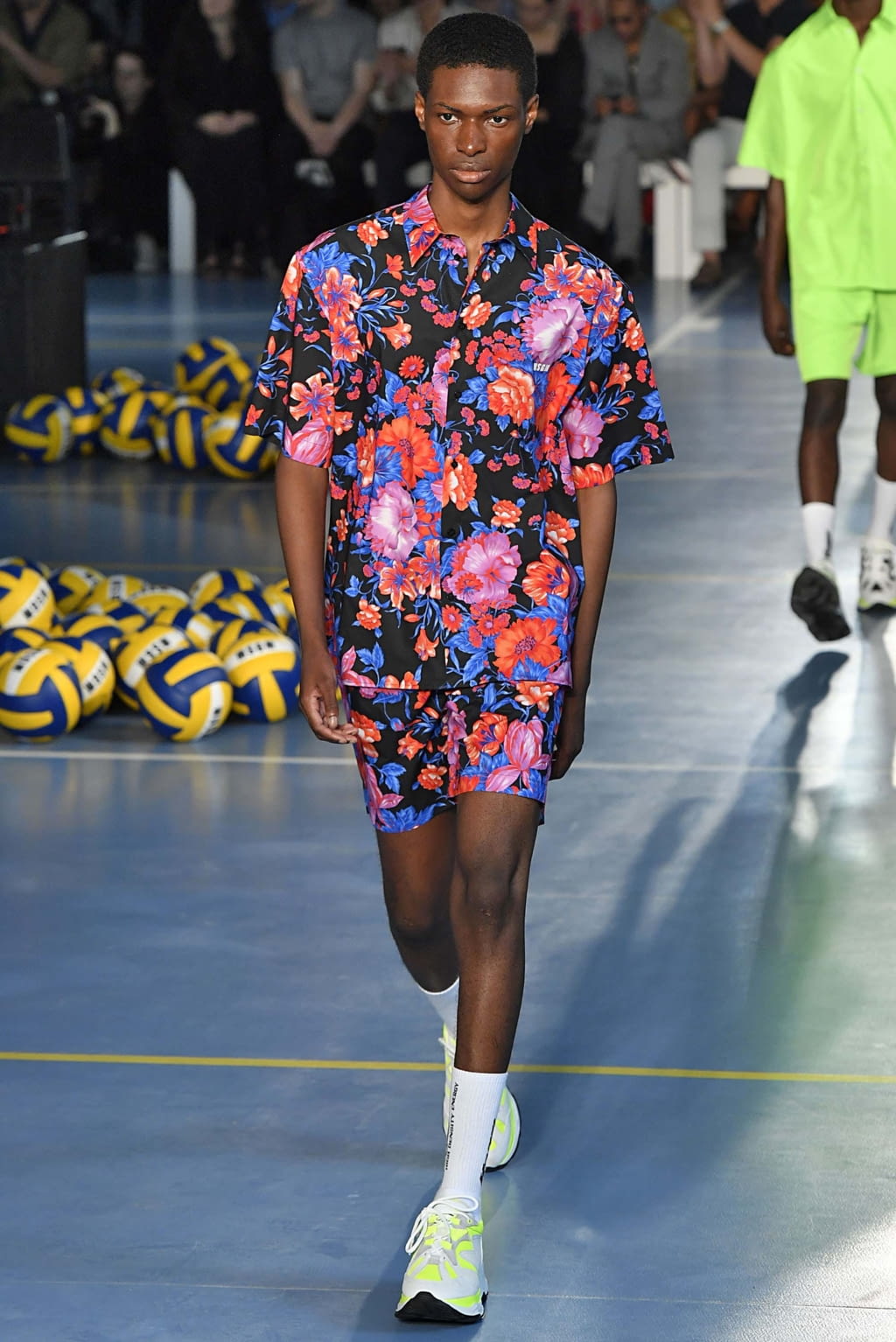 Fashion Week Milan Spring/Summer 2019 look 57 from the MSGM collection 男装