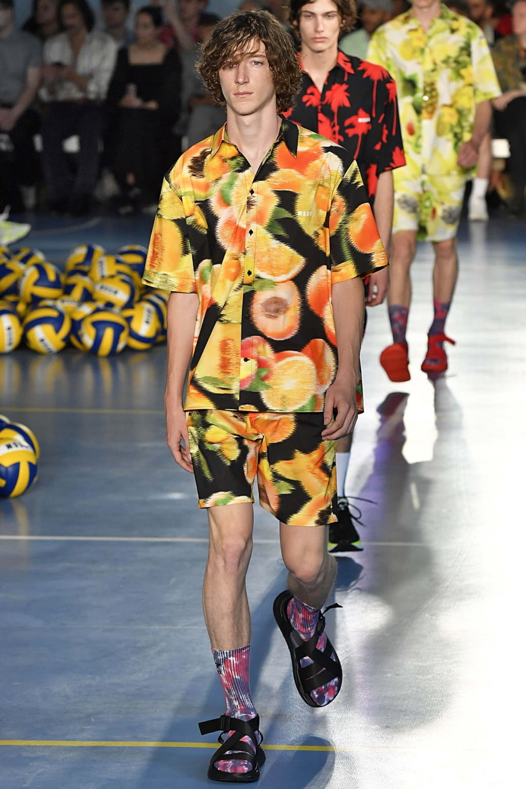 Fashion Week Milan Spring/Summer 2019 look 61 from the MSGM collection menswear