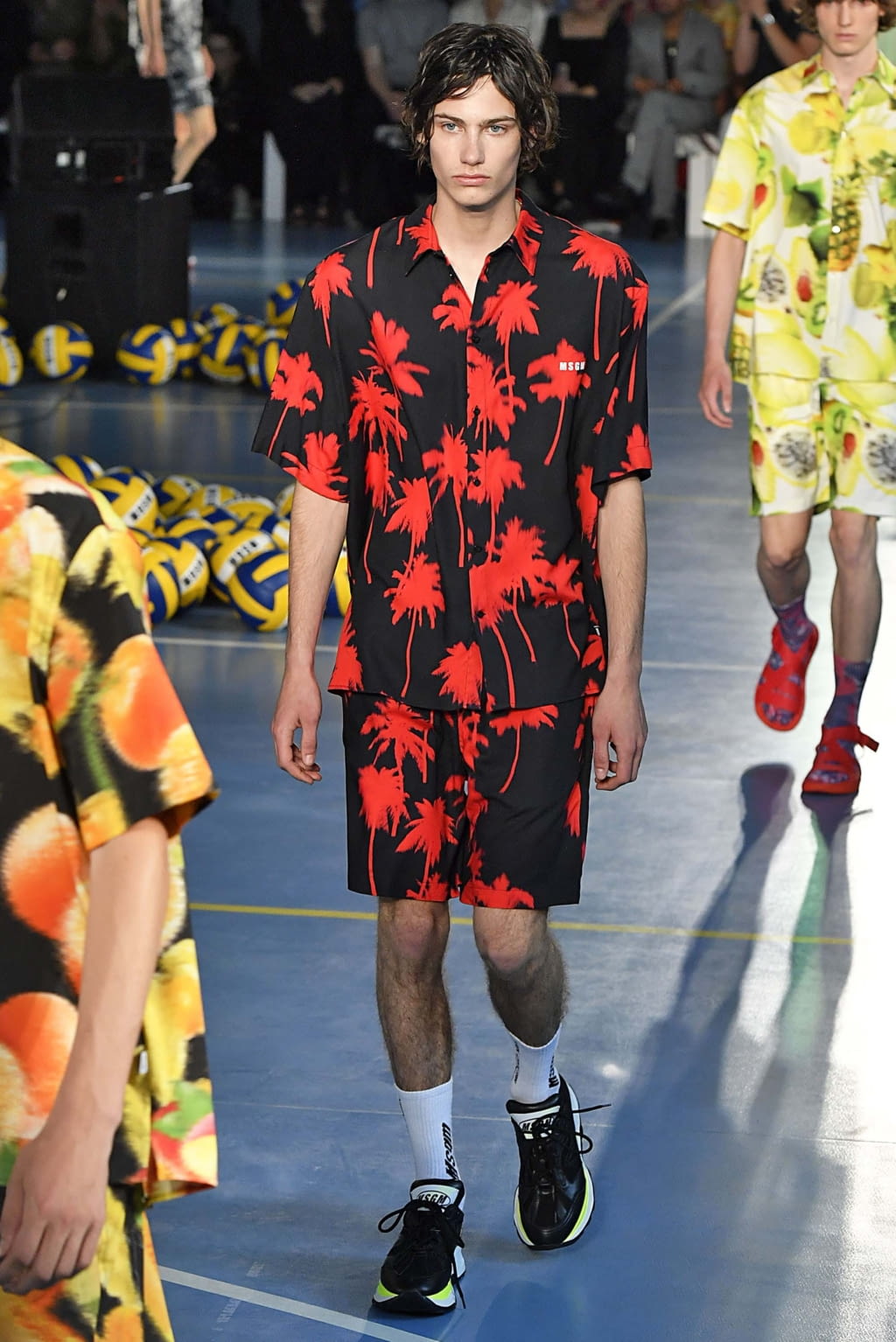 Fashion Week Milan Spring/Summer 2019 look 62 from the MSGM collection 男装