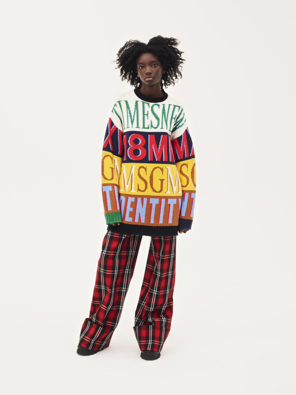 Fashion Week Milan Pre-Fall 2018 look 23 from the MSGM collection womenswear