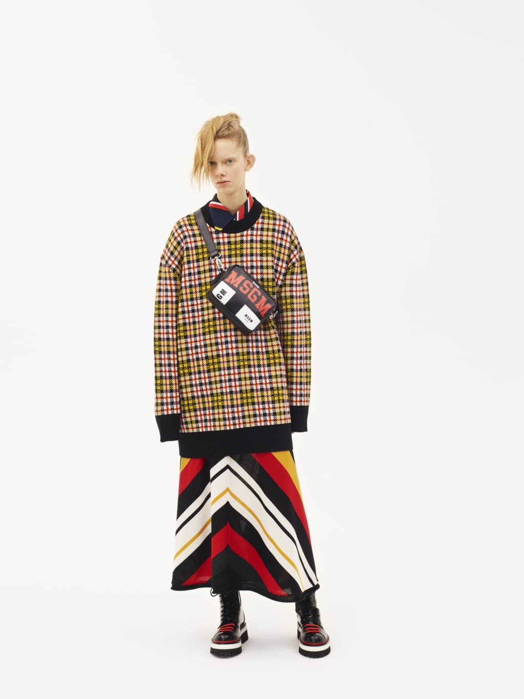 Fashion Week Milan Pre-Fall 2018 look 27 from the MSGM collection womenswear