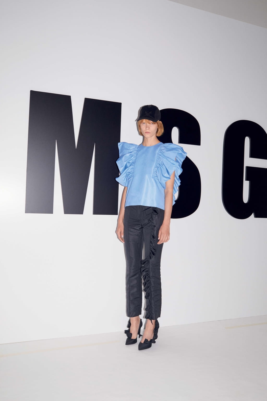 Fashion Week Milan Resort 2018 look 9 from the MSGM collection womenswear