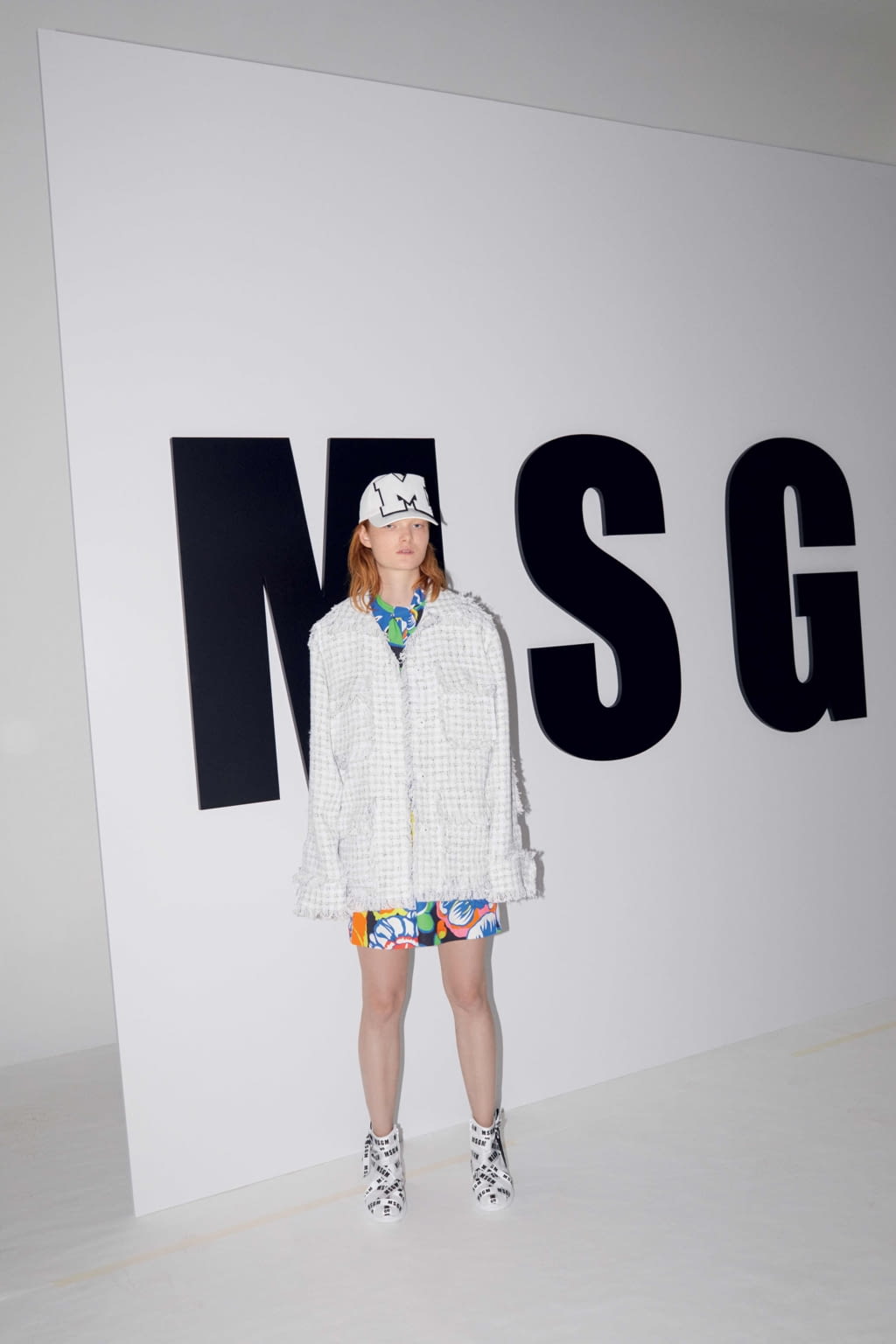 Fashion Week Milan Resort 2018 look 26 from the MSGM collection 女装