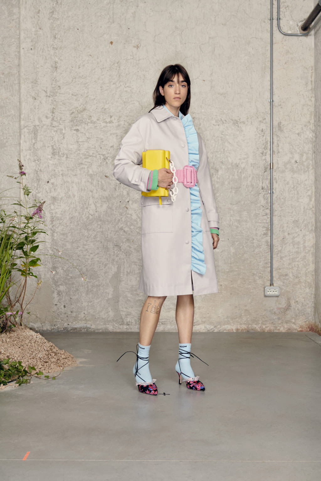 Fashion Week Milan Resort 2021 look 2 from the MSGM collection womenswear