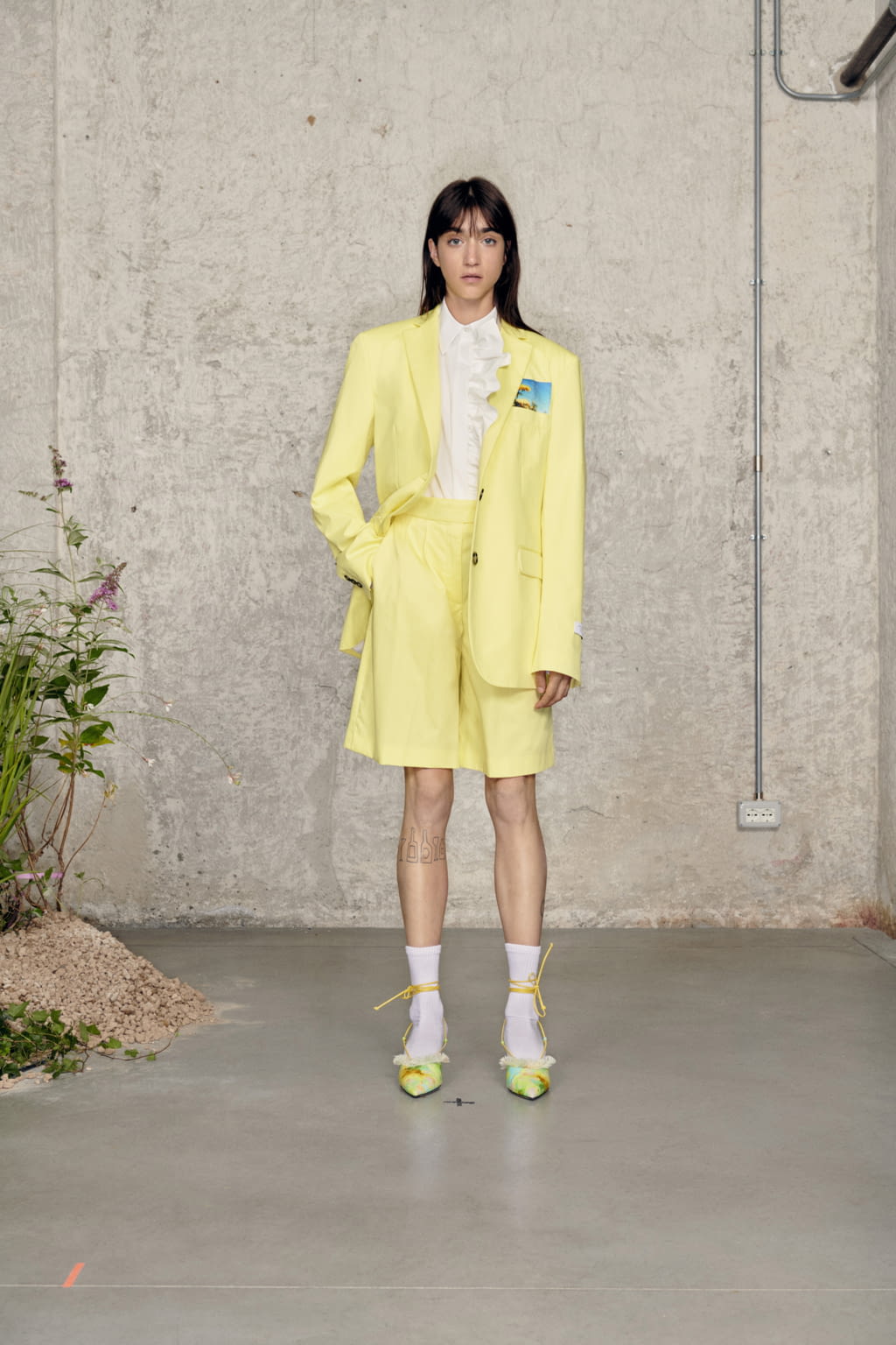 Fashion Week Milan Resort 2021 look 8 de la collection MSGM womenswear