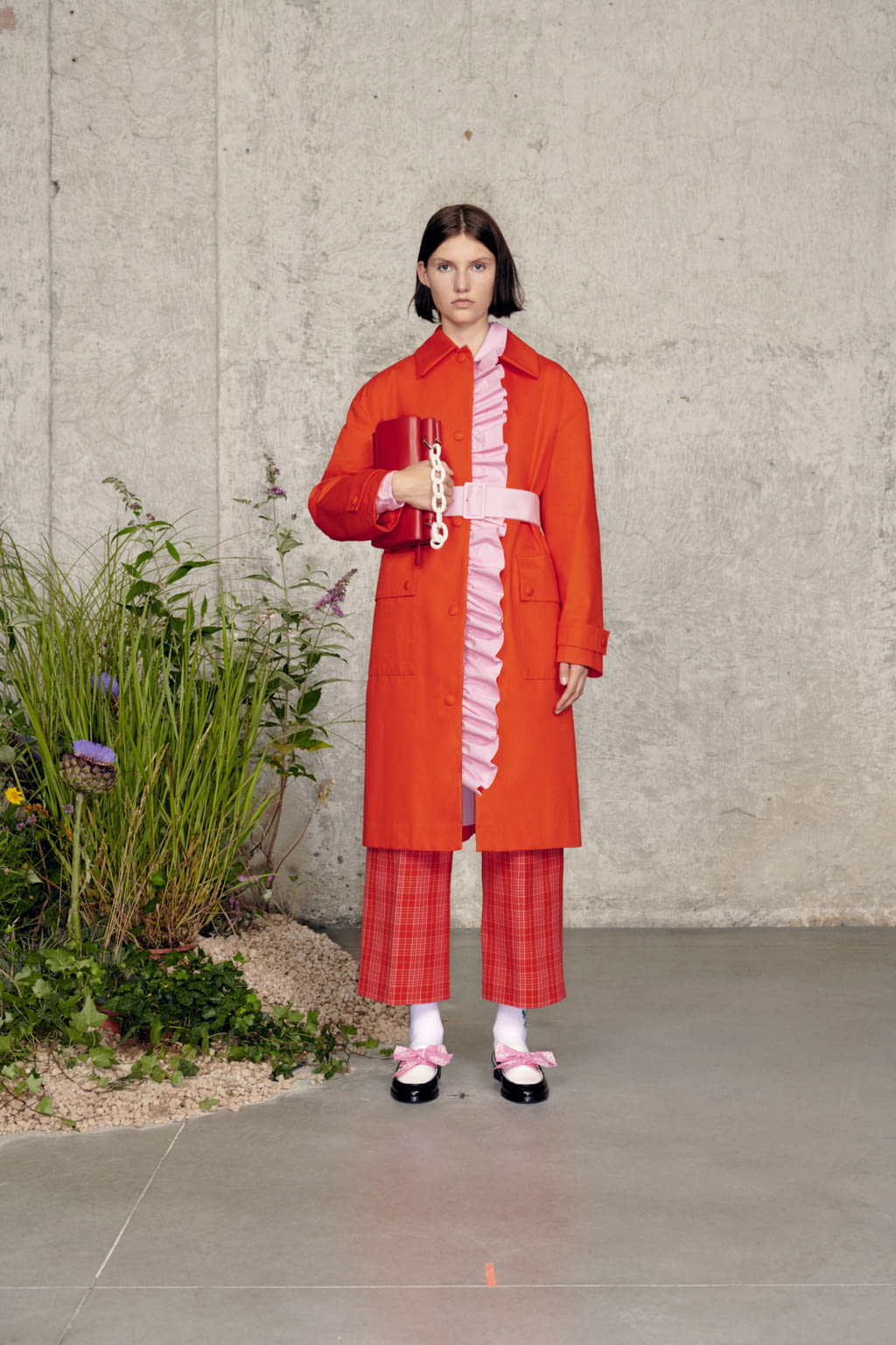 Fashion Week Milan Resort 2021 look 9 from the MSGM collection 女装