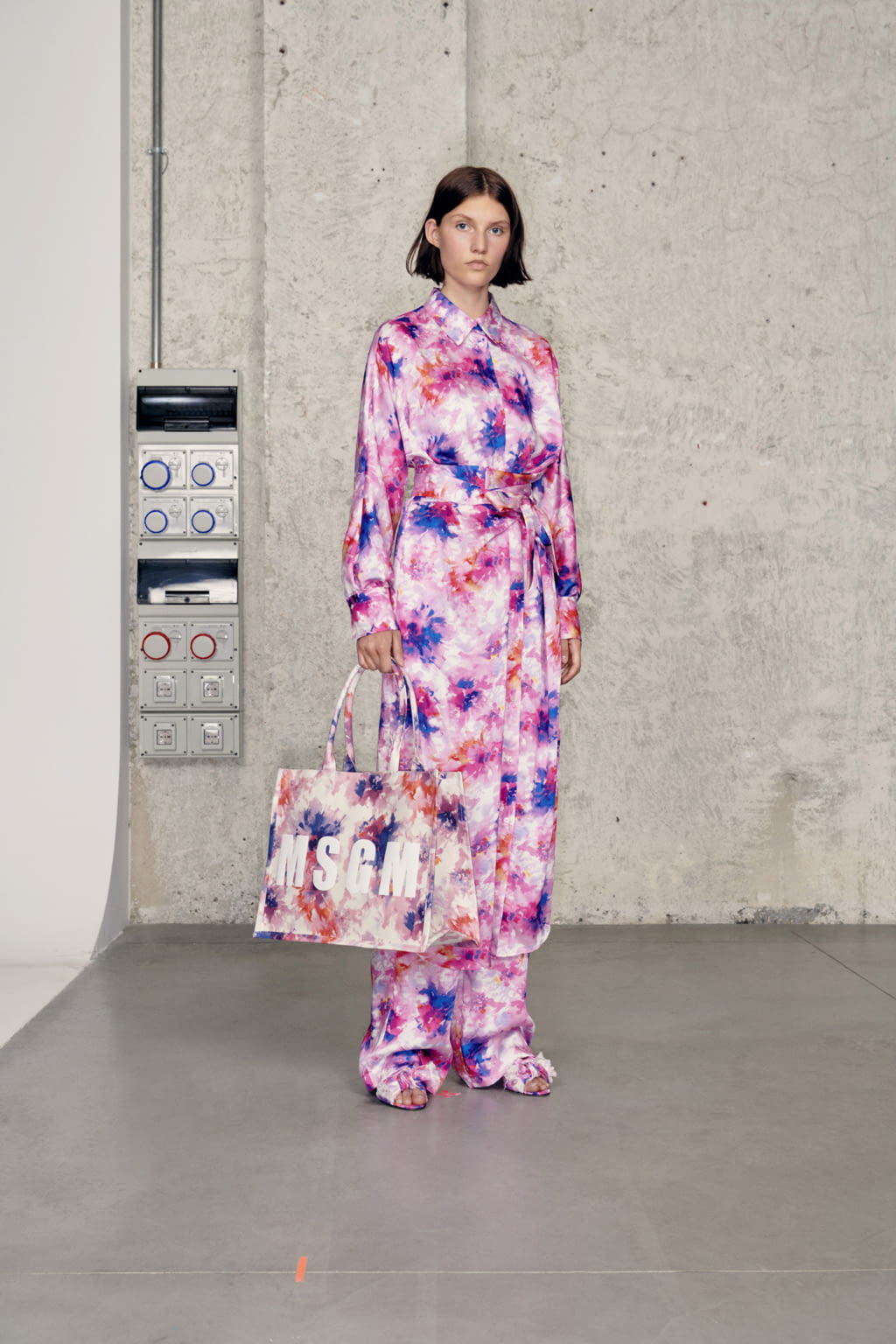 Fashion Week Milan Resort 2021 look 18 from the MSGM collection 女装