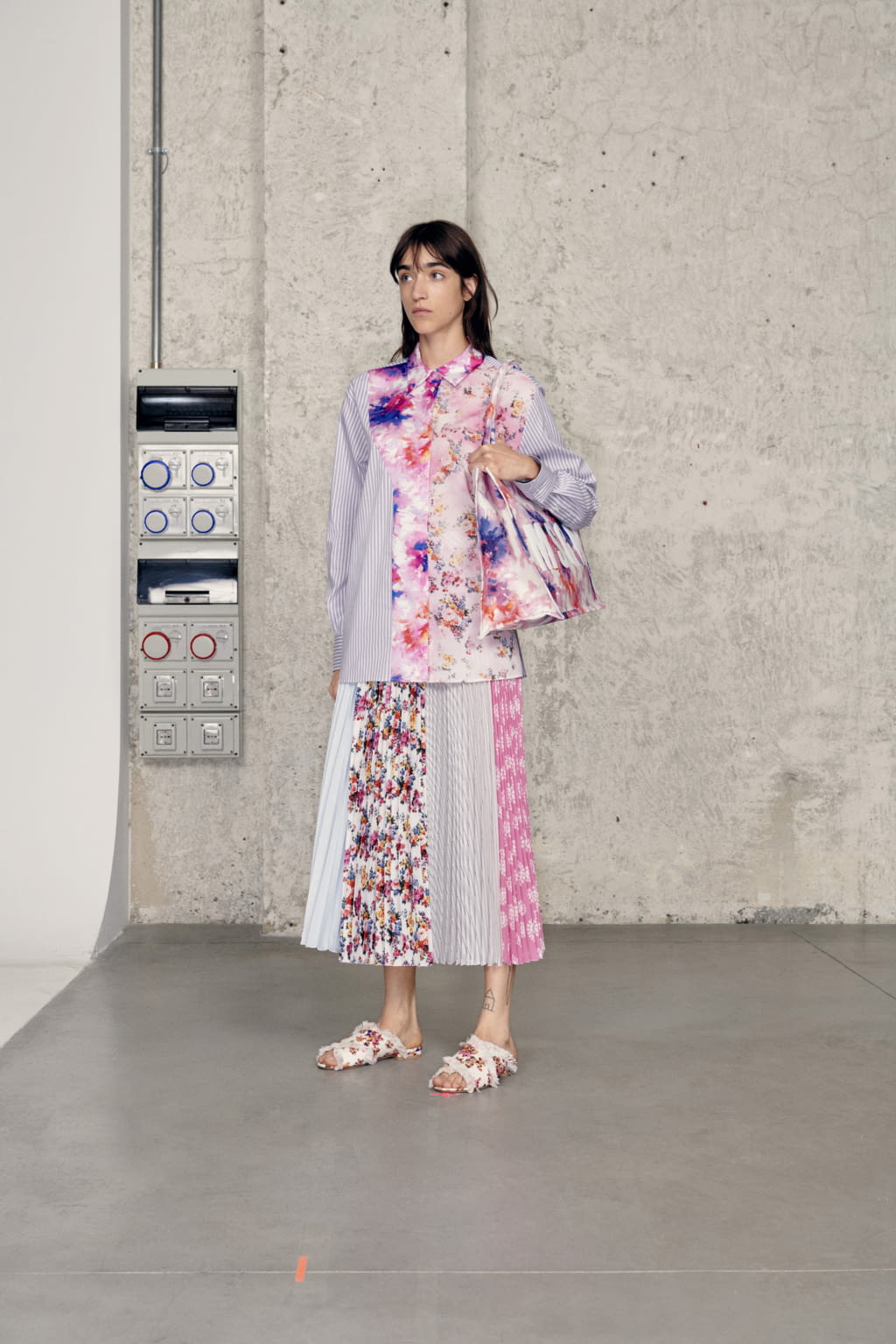 Fashion Week Milan Resort 2021 look 27 from the MSGM collection womenswear