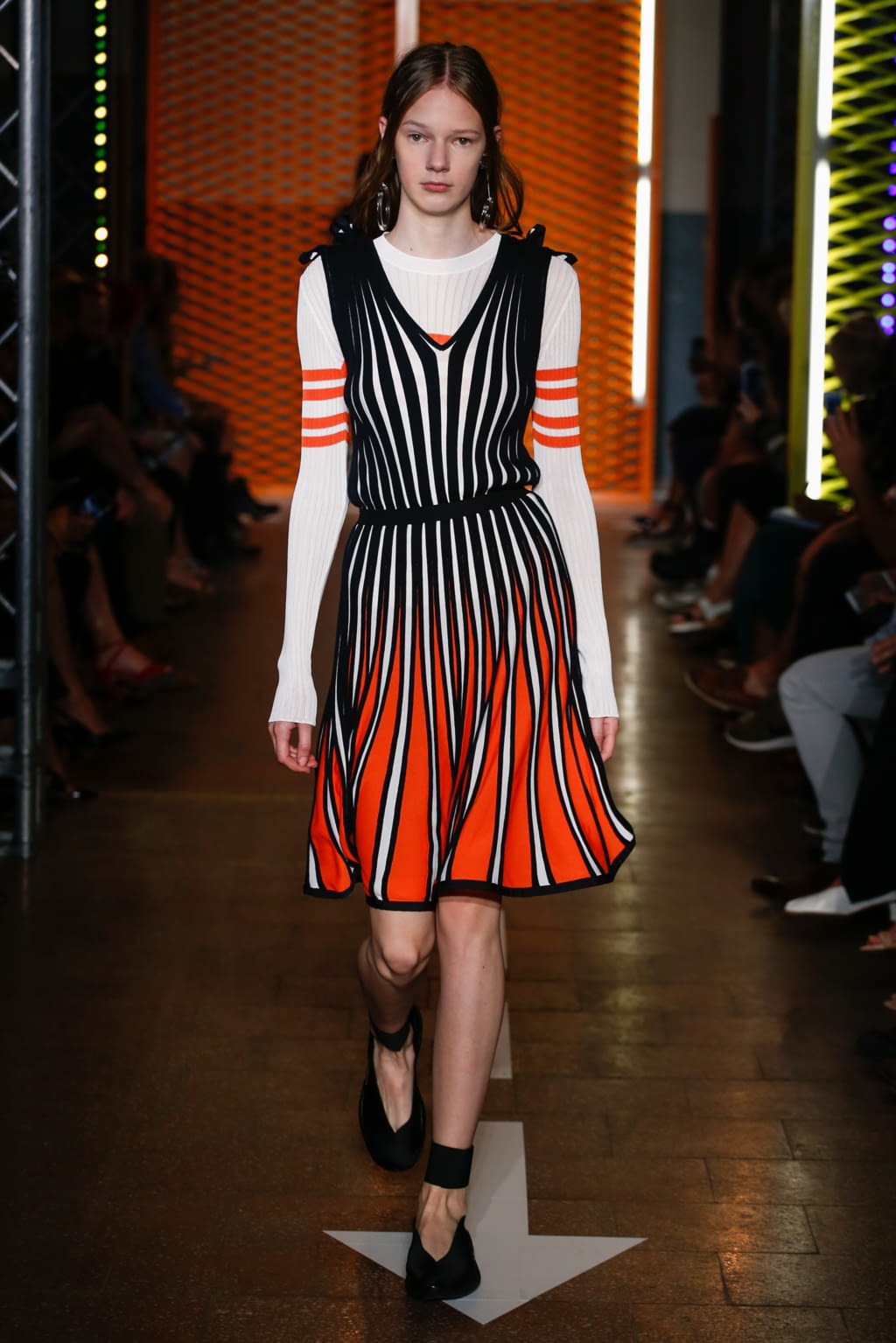 Fashion Week Milan Spring/Summer 2017 look 10 from the MSGM collection womenswear