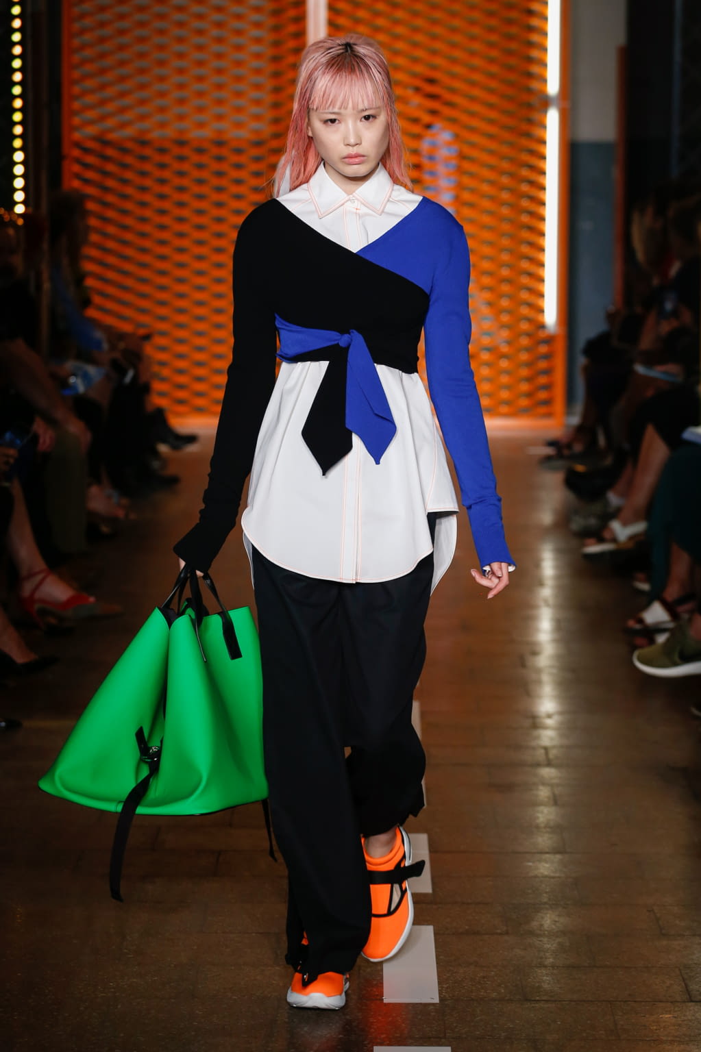 Fashion Week Milan Spring/Summer 2017 look 14 from the MSGM collection womenswear