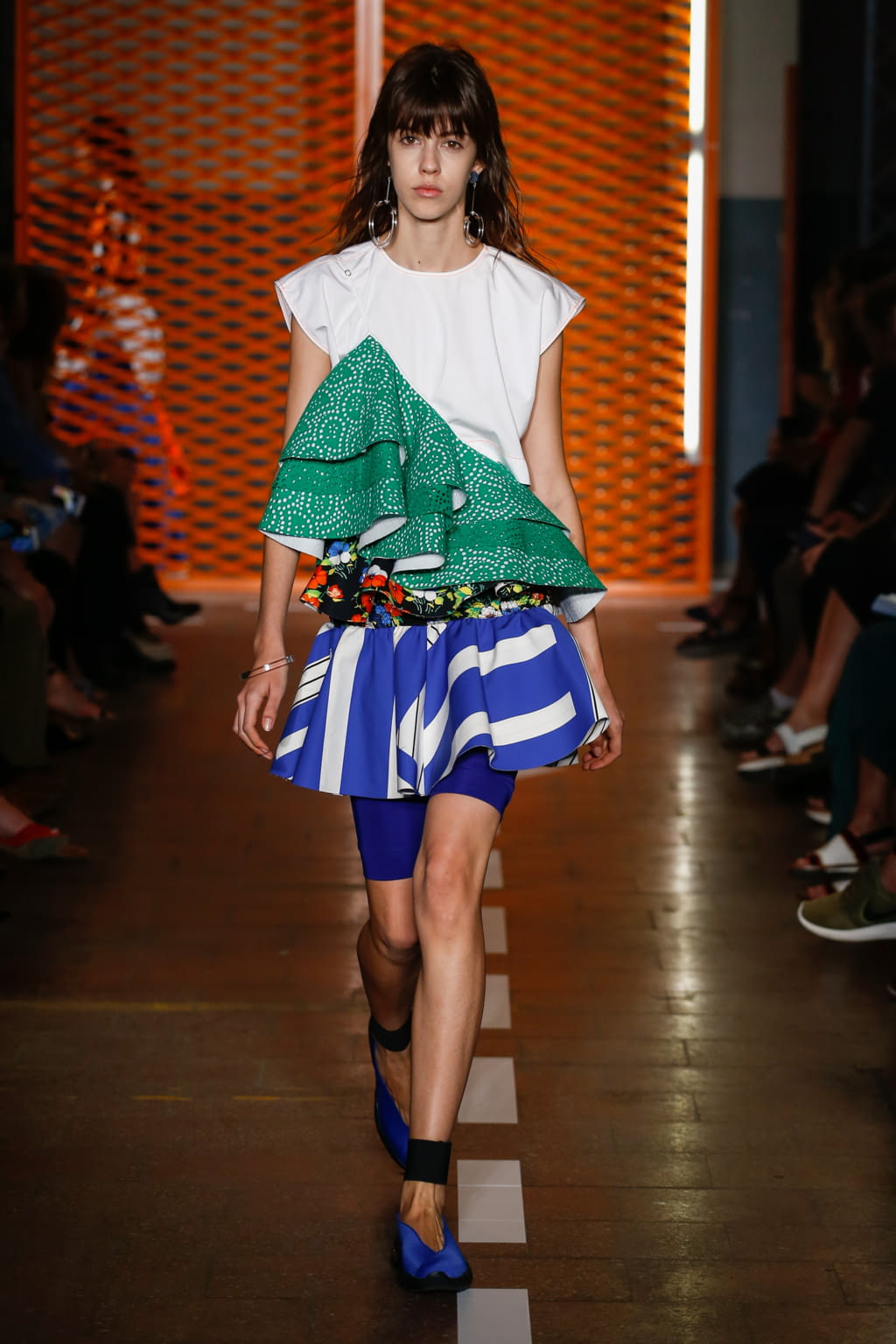 Fashion Week Milan Spring/Summer 2017 look 19 from the MSGM collection womenswear